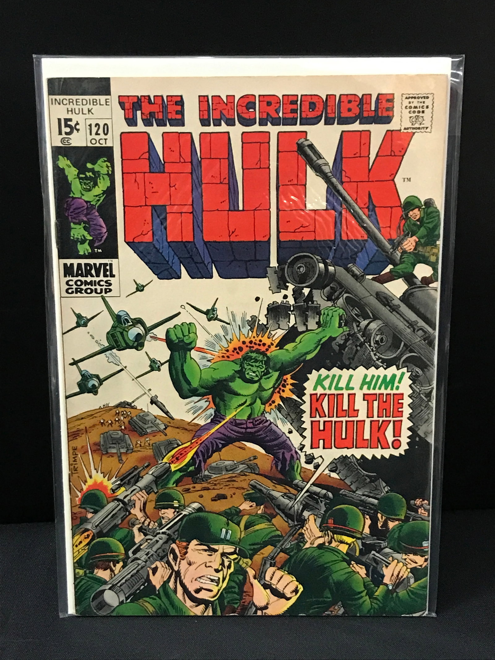 THE INCREDIBLE HULK #120 - MARVEL COMICS (1 of 1)