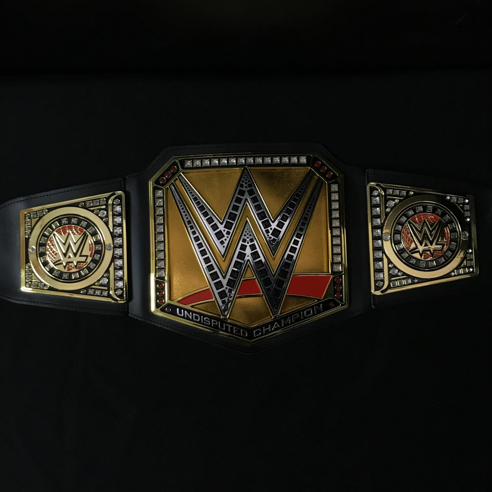 WWF HALL OF FAME MULTI SIGNED BELT (BRUTIS BEEFCAKE, KOKO BEWARE,RICKY STEAMBOAT (JSA COA: Prices are in Canadian dollars