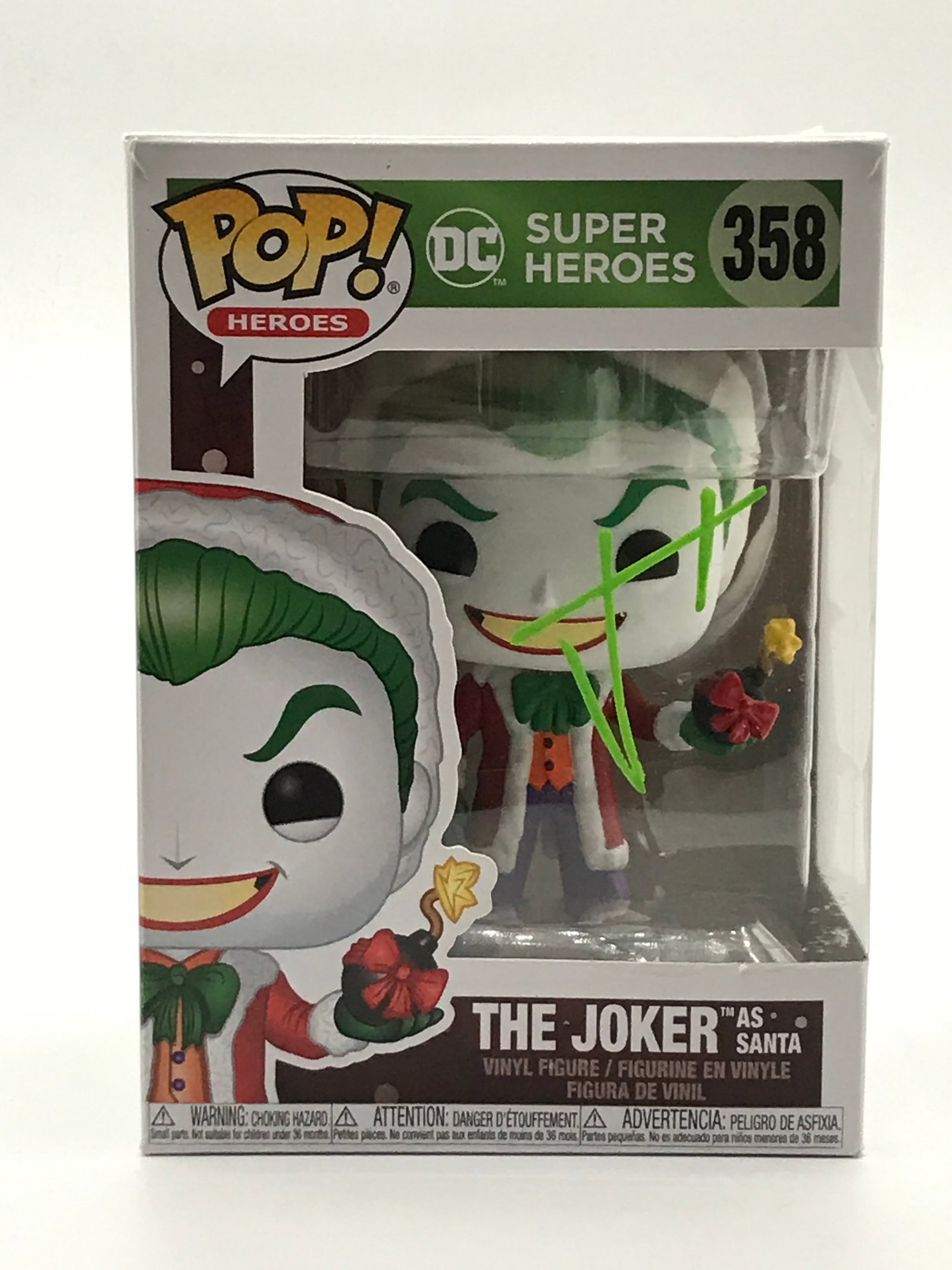 JARED LETO SIGNED JOKER FUNKO POP - KB COA (1 of 2)