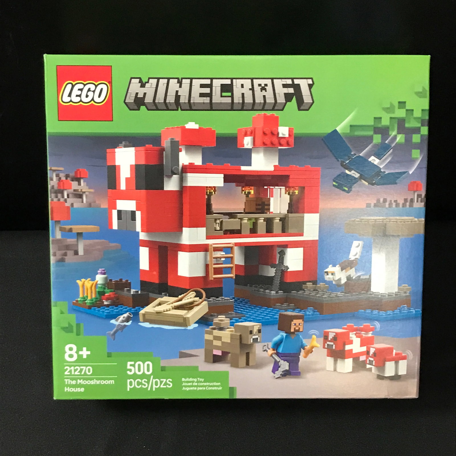 LEGO MINECRAFT #21270 THE MUSHROOM HOUSE SEALED IN ORIGINAL PACKAGING: Prices are in Canadian dollars