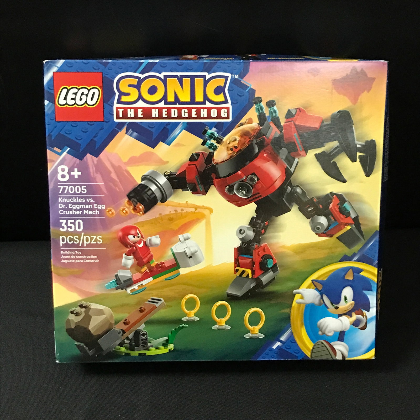 LEGO SONIC THE HEDGEHOG #77005 KNUCKLES VS DR. EGGMAN EGG CRUSHER MECH SEALED IN ORIGINAL PACKAGING: Prices are in Canadian dollars