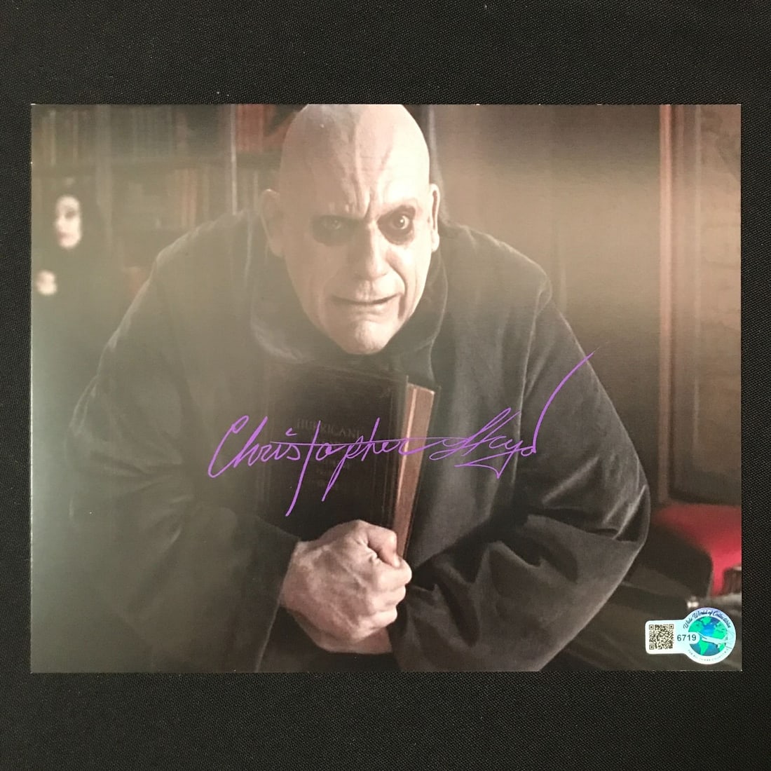 CHRISTOPHER LLOYD SIGNED THE ADDAMS FAMILY 8 X 10 (WWOC COA) (1 of 1)