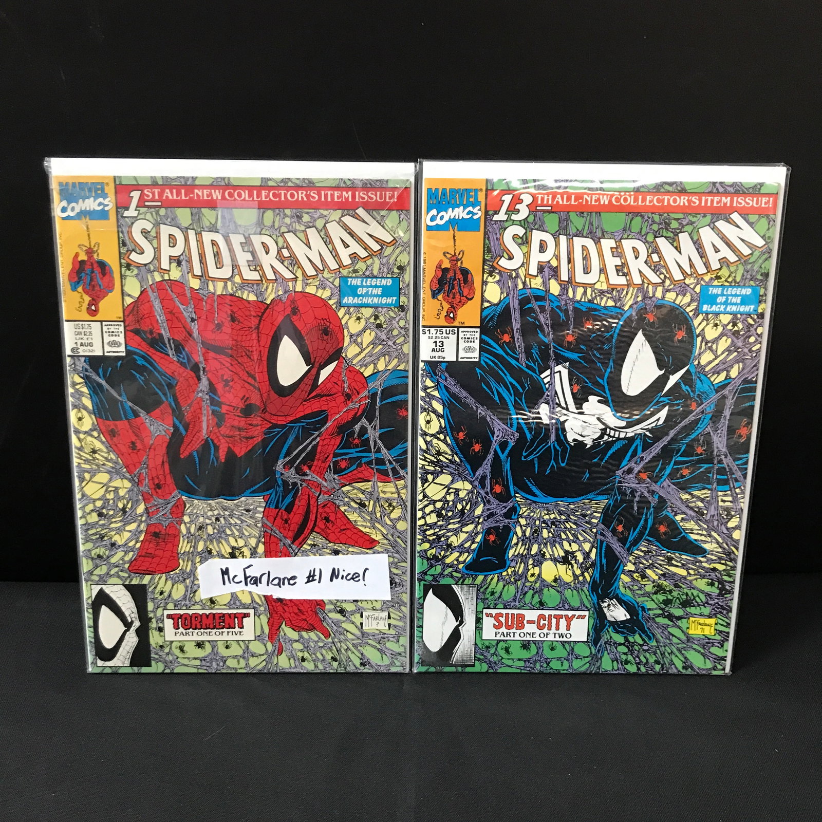 LOT OF SPIDERMAN COMICS #1 & #13 - MARVEL COMICS (1 of 1)