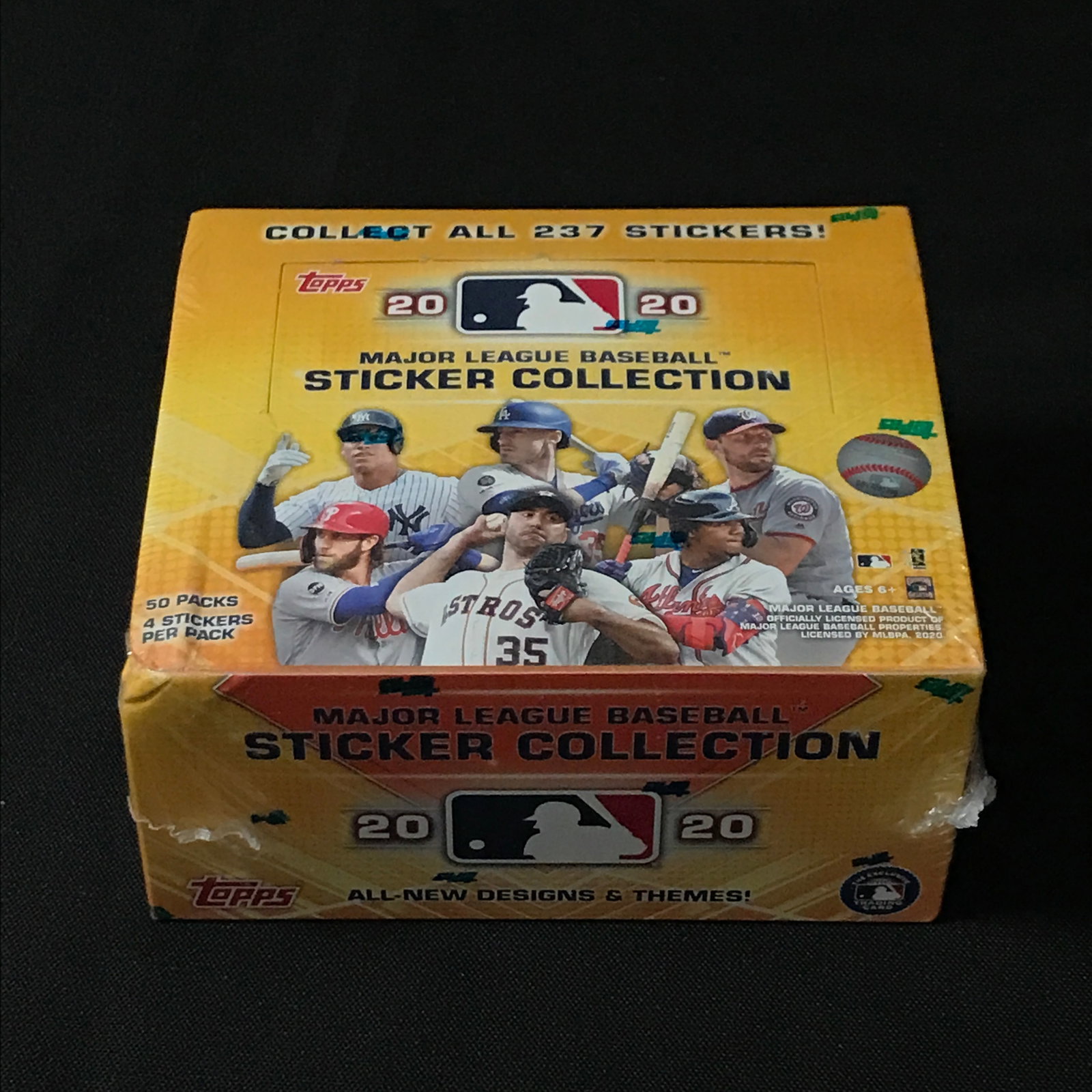 2020 TOPPS BASEBALL MAJOR LEAGUE STICKER COLLECTION SEALED TRADING CARD BOX: Prices are in Canadian dollars
