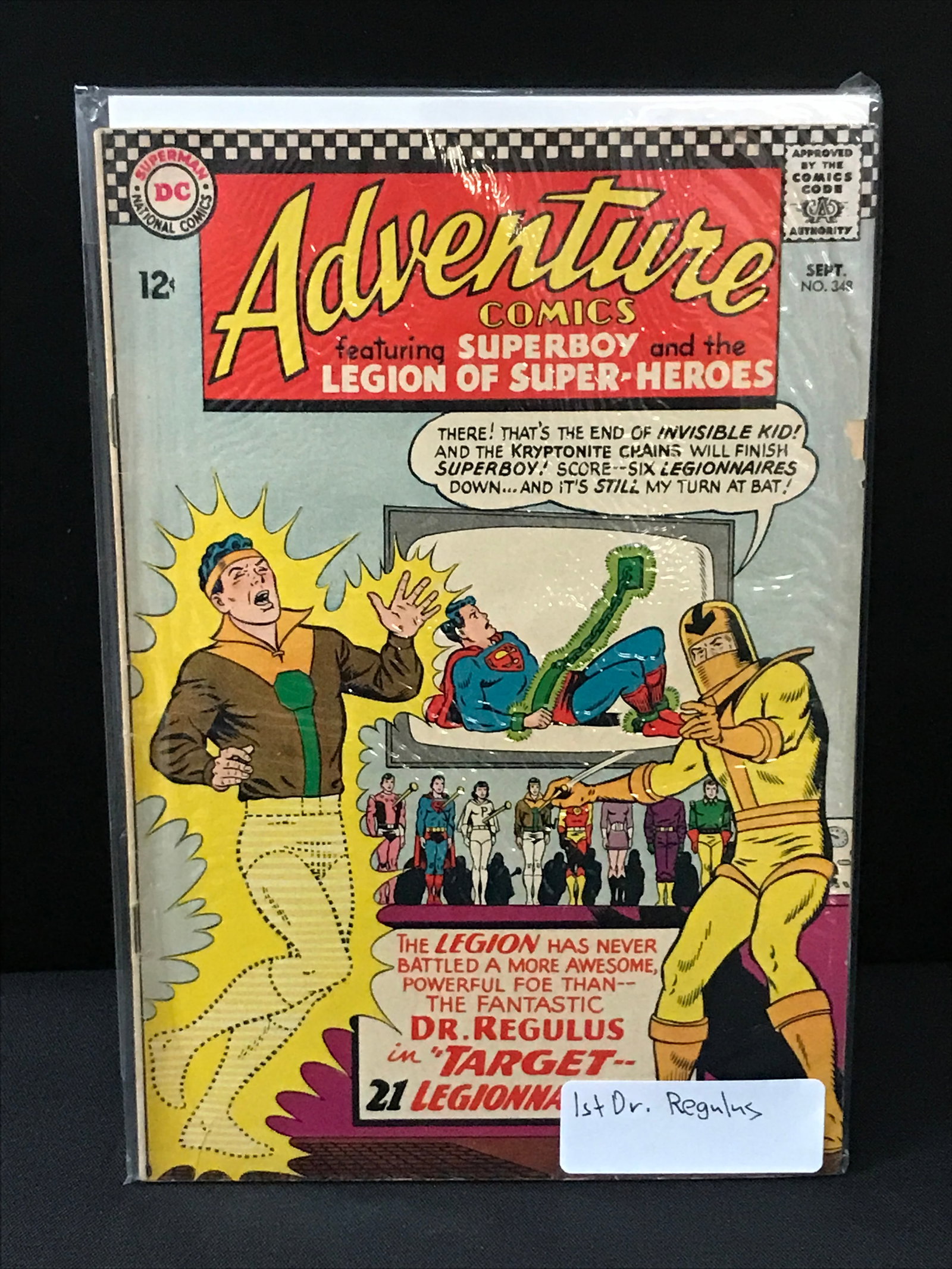ADVENTURE COMICS #348 1ST DR. REGULUS - DC COMICS (1 of 1)