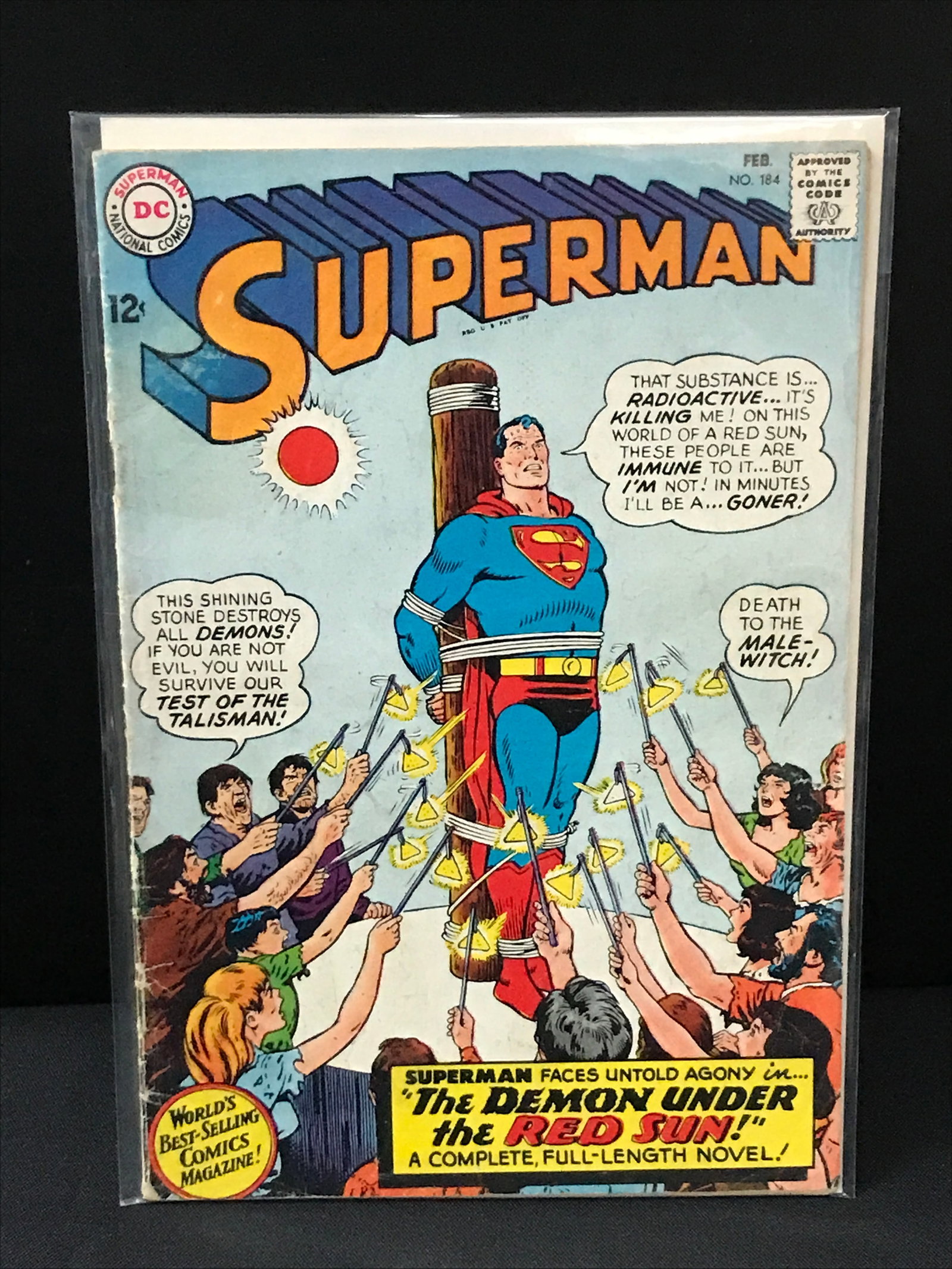 SUPERMAN #184 - DC COMICS (1 of 1)