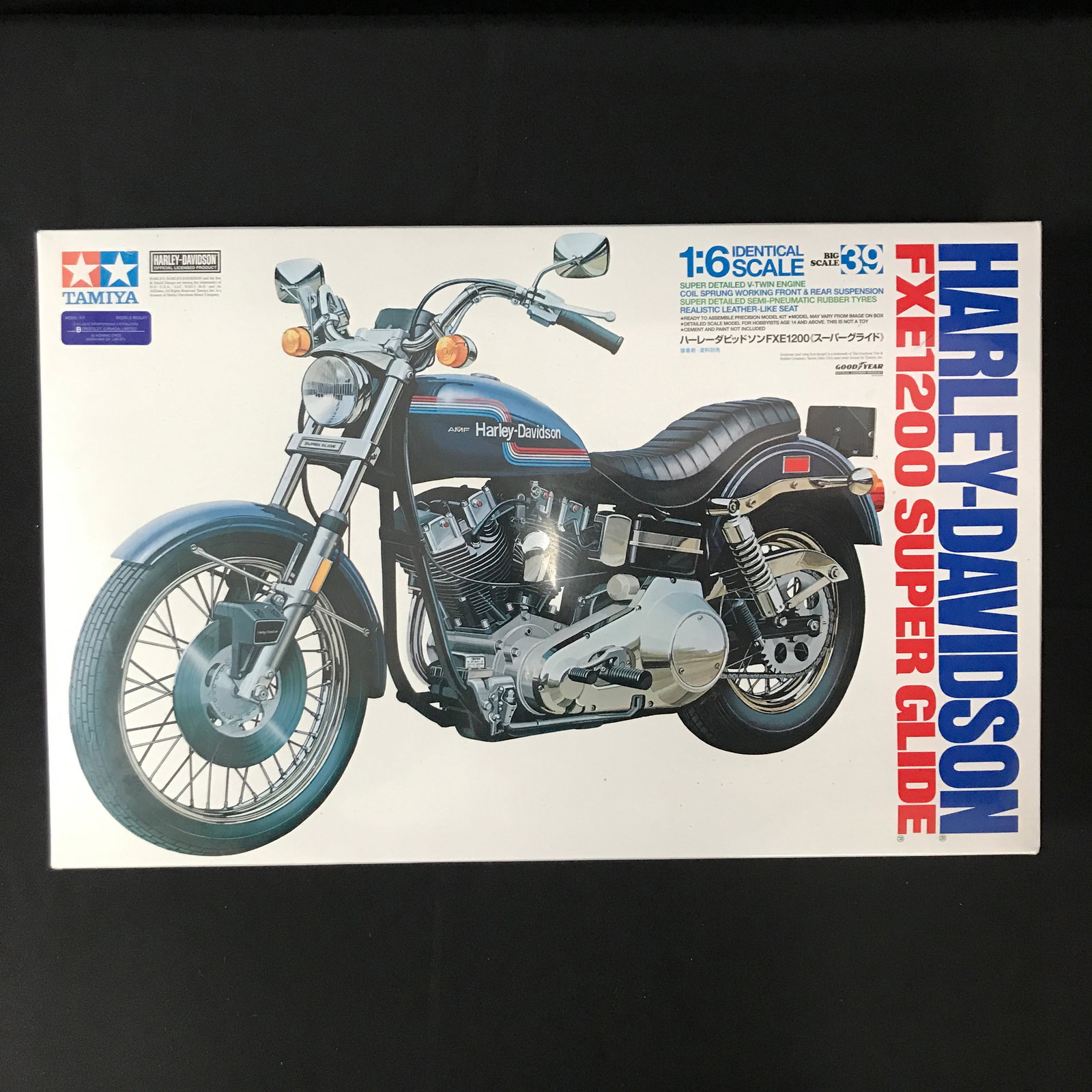 TAMIYA HARLEY DAVIDSON FXE1200 SUPER GLIDE MODEL KIT SEALED IN ORIGINAL PACKAGING: Prices are in Canadian dollars