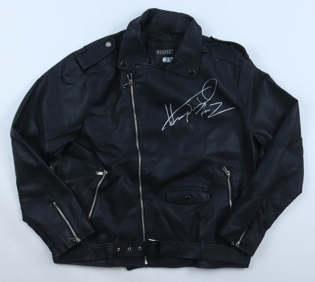 HENRY WINKLER SIGNED FONZI JACKET - SCHWARTZ COA: Prices are in Canadian dollars