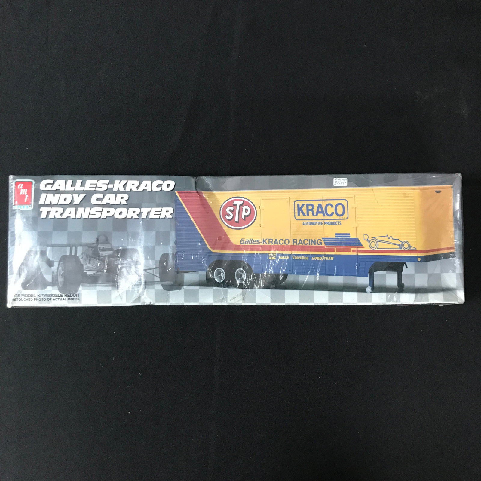 AMT GALLES - KRACO INDY CAR TRANSPORTER MODEL KIT SEALED IN ORIGINAL PACKAGING: Prices are in Canadian dollars