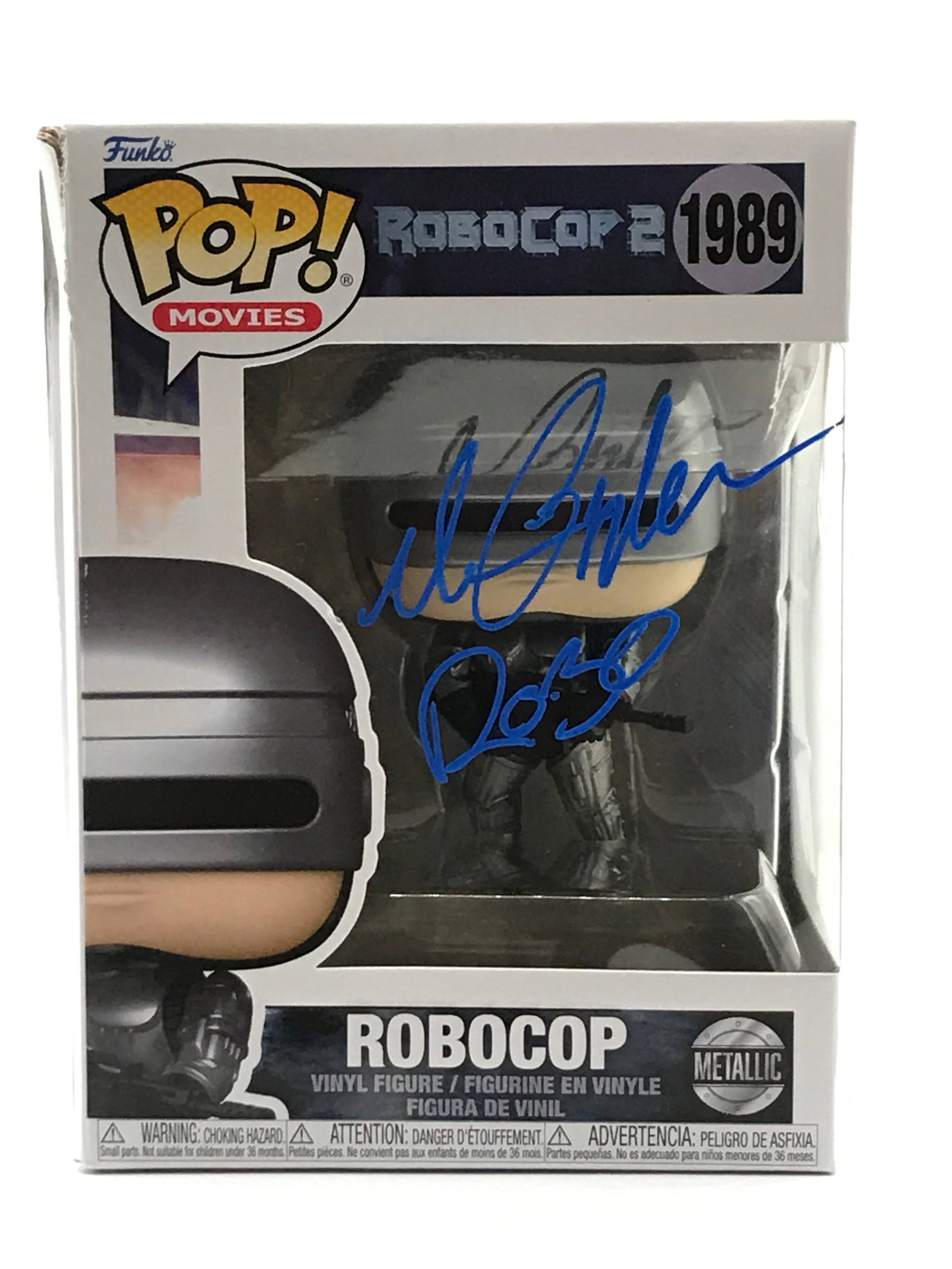 PETER WELLER SIGNED ROBOCOP FUNKO POP - KB COA: Prices are in Canadian dollars