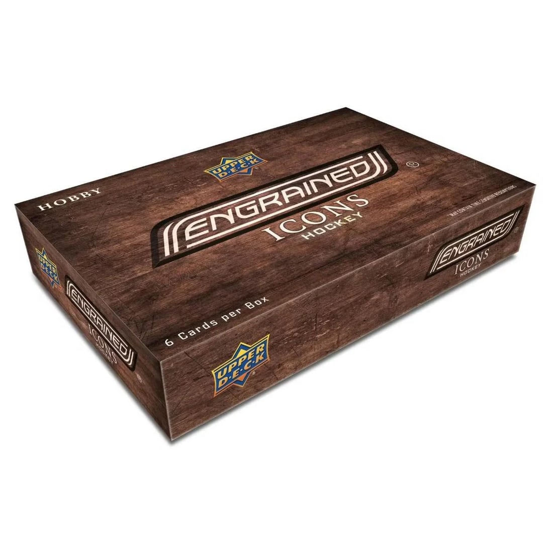UPPER DECK ENGRAINED ICONS SEALED TRADING CARD HOBBY BOX (1 of 1)