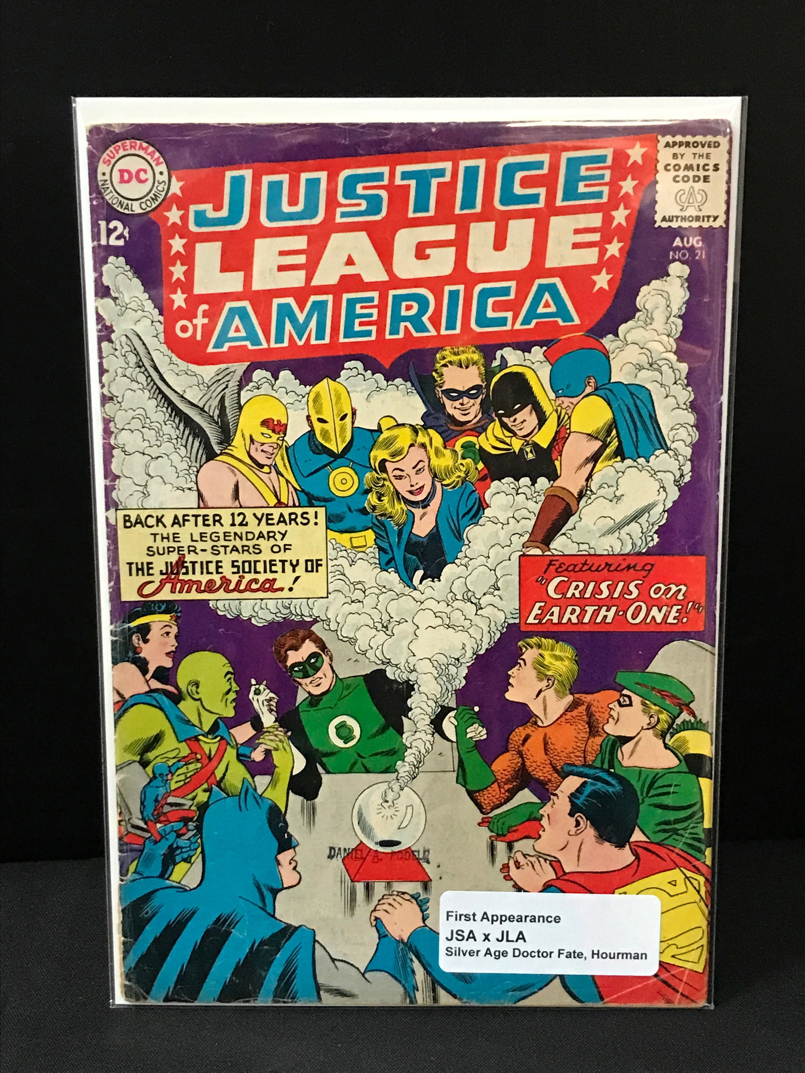 JUSTICE LEAGUE OF AMERICA #21 1ST APP JSA X JLA - DC COMICS (1 of 1)