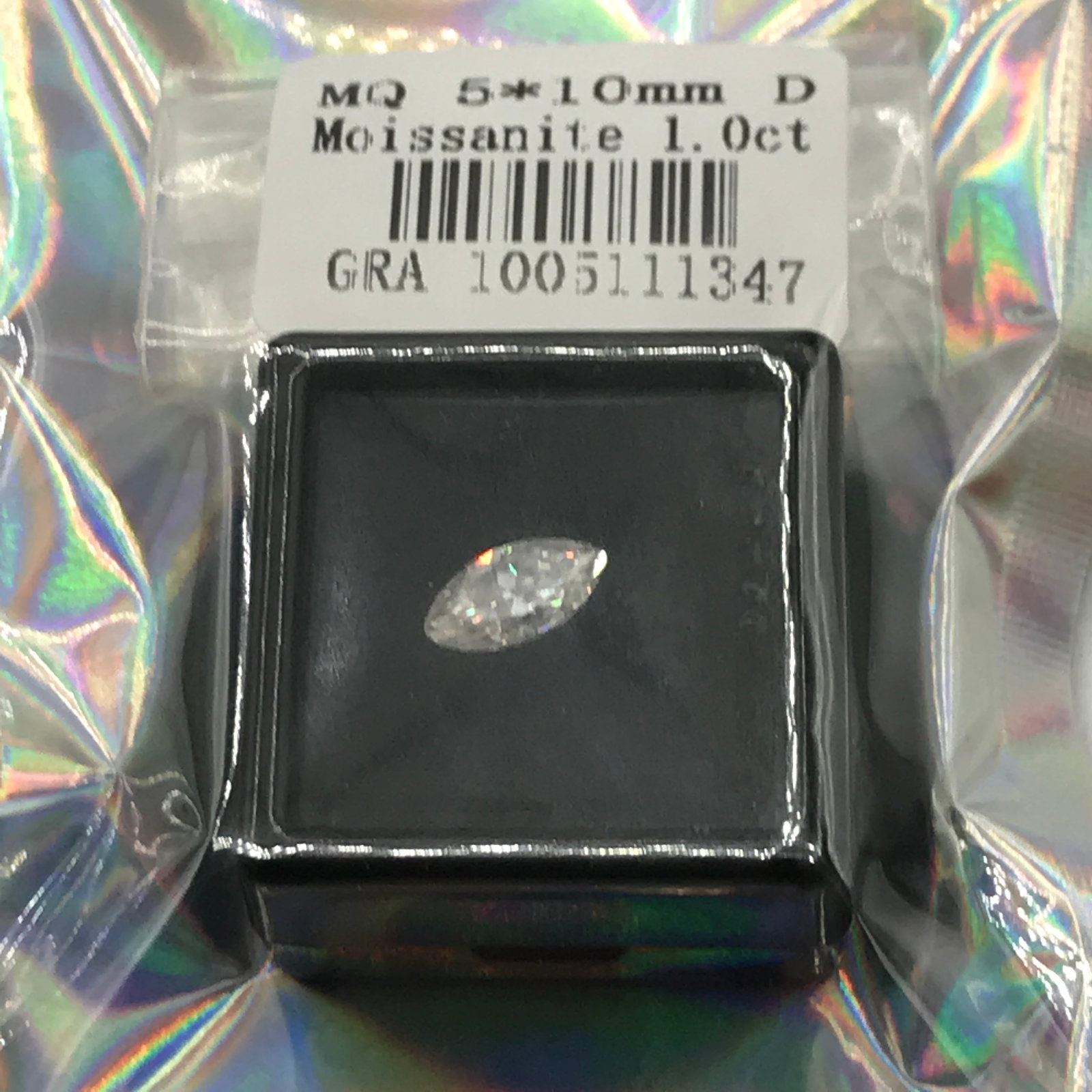 1CT MOISSANITE PORTUGESE CUT BRIGHT YELLOW WITH GRA REPORT: Prices are in Canadian dollars