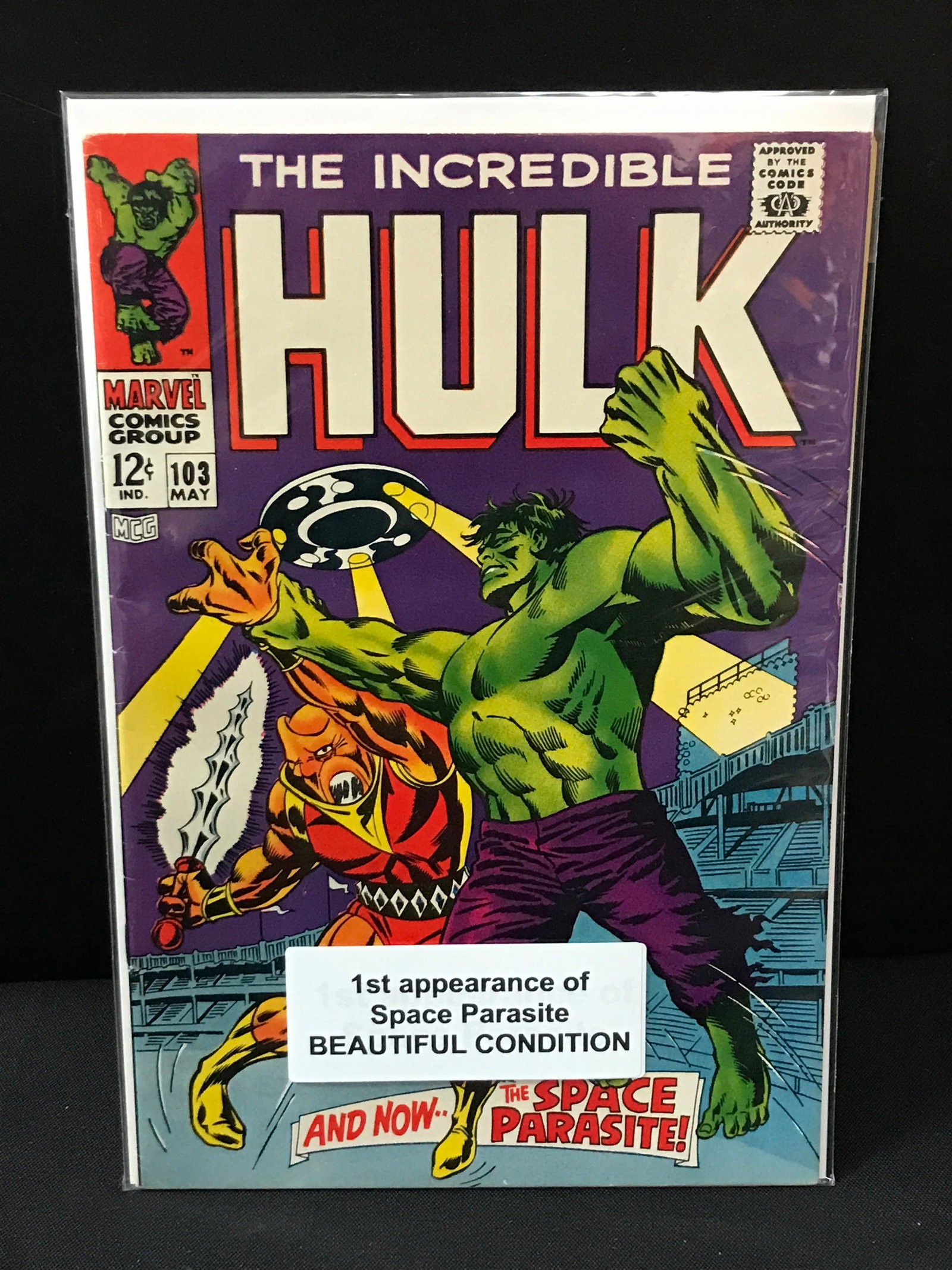 THE INCREDIBLE HULK #103 1ST APP OF SPACE PARASITE - MARVEL COMICS: Prices are in Canadian dollars