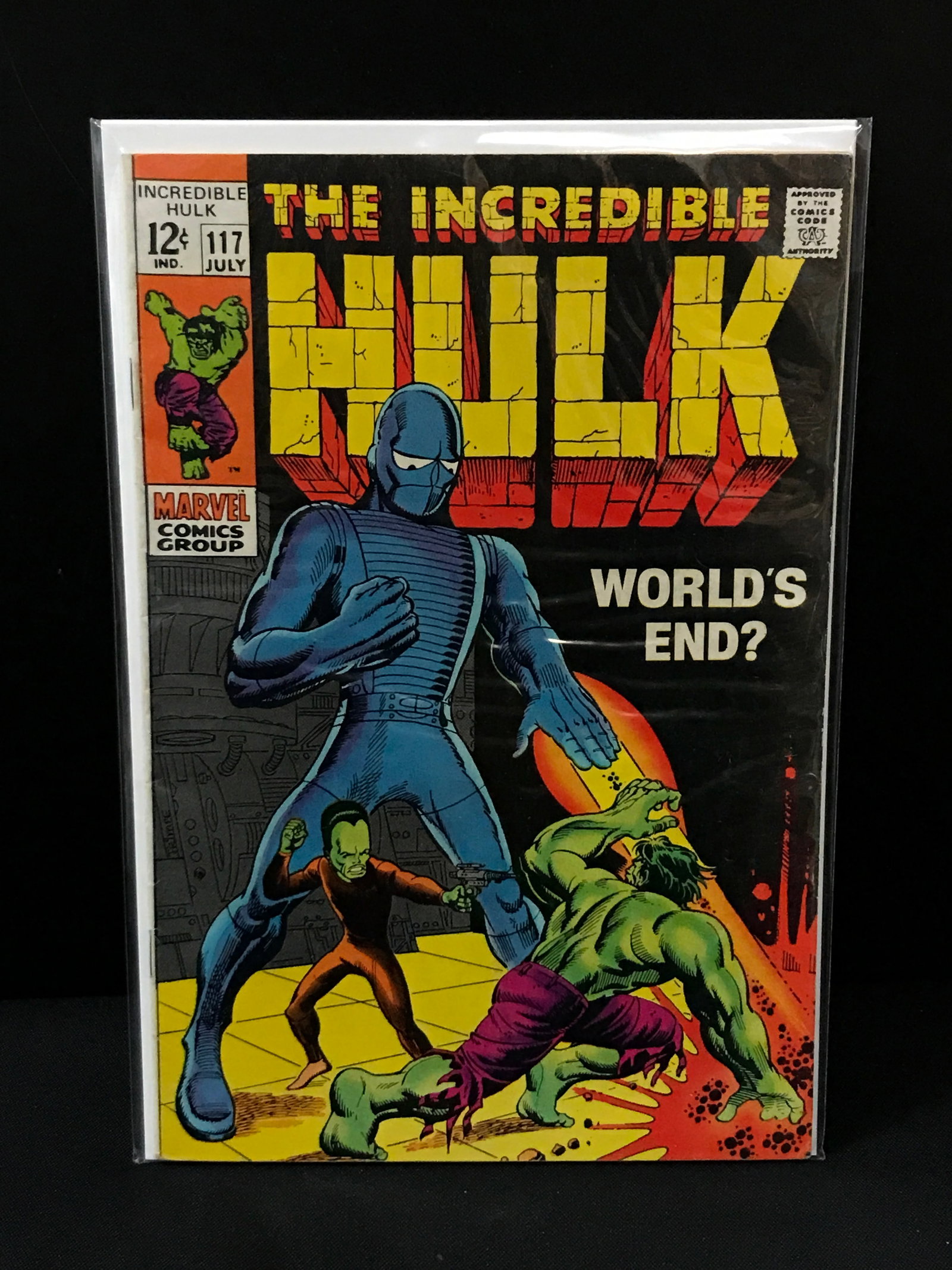 MARVEL COMICS NO.117 THE INCREDIBLE HULK: Prices are in Canadian dollars