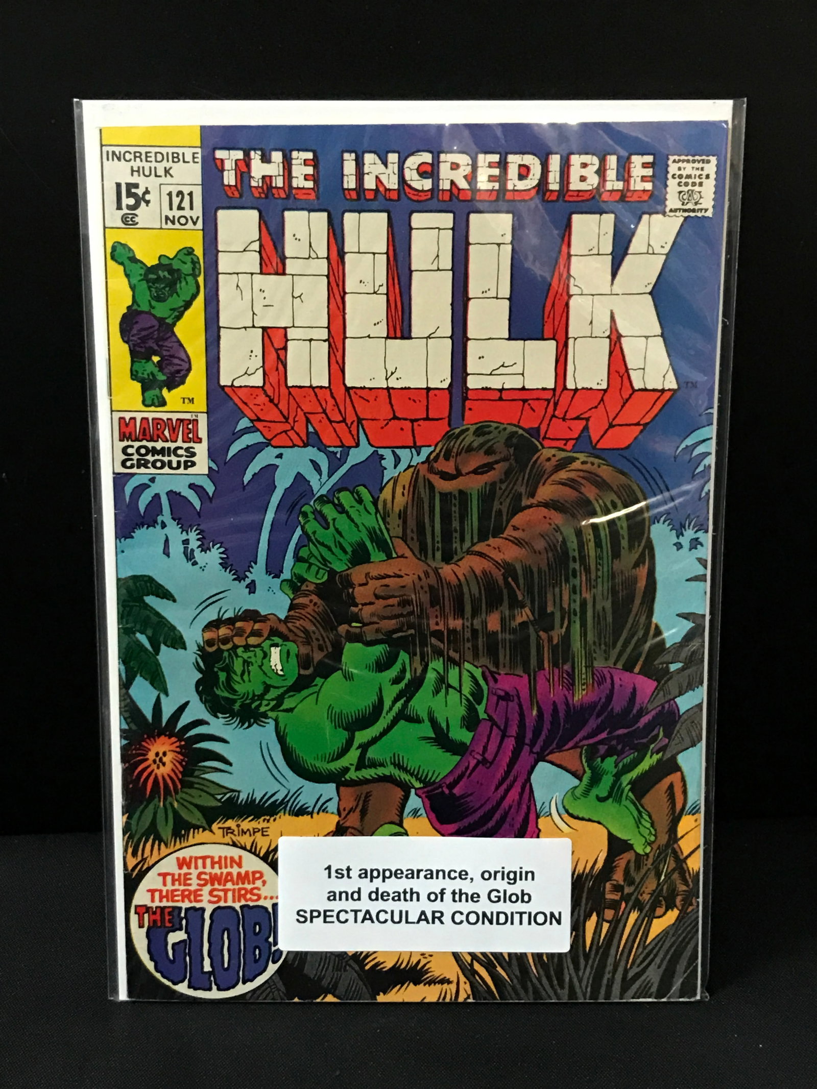 MARVEL COMICS NO.121 THE INCREDIBLE HULK: Prices are in Canadian dollars