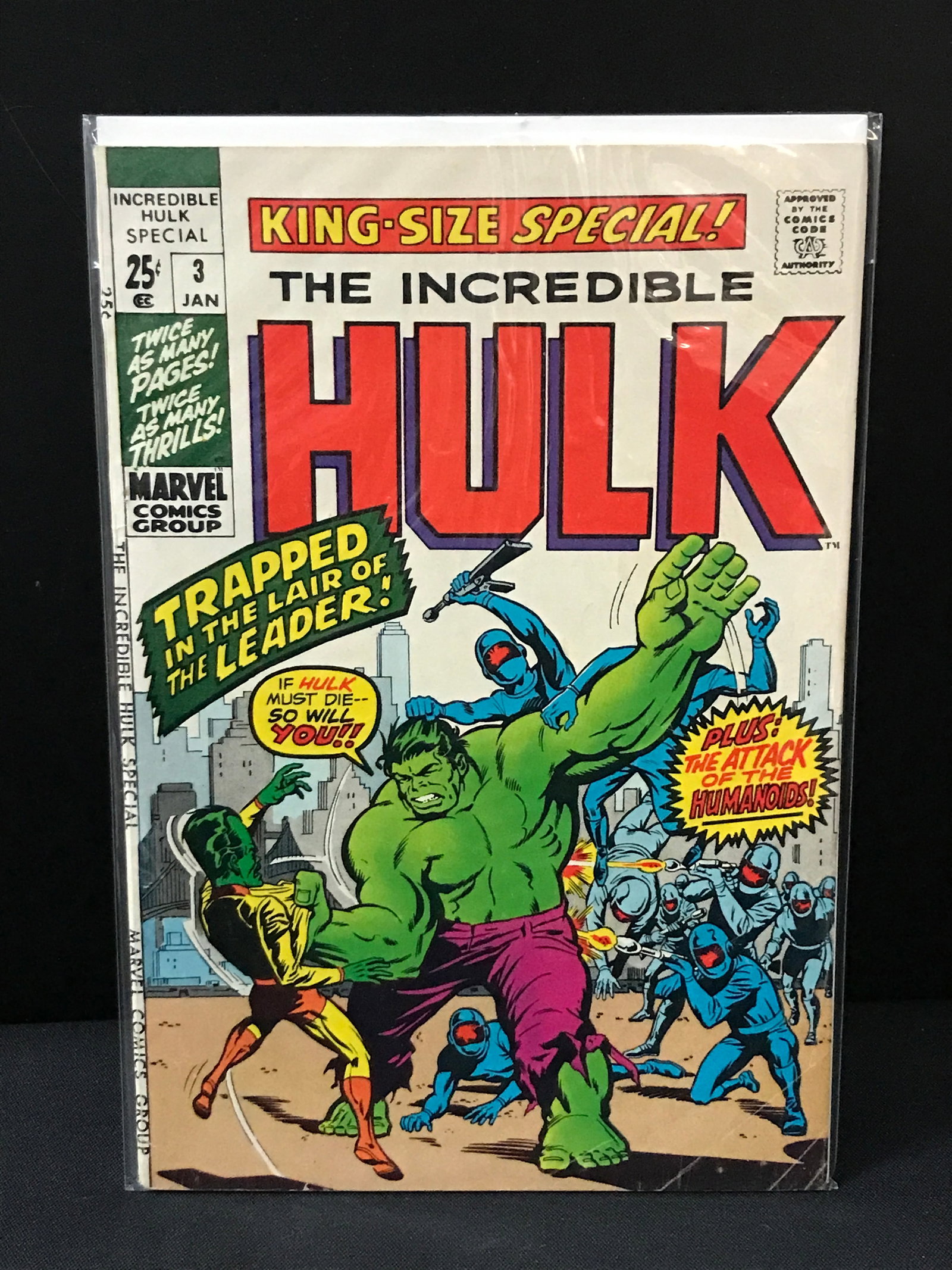 MARVEL COMICS NO.3 THE INCREDIBLE HULK: Prices are in Canadian dollars