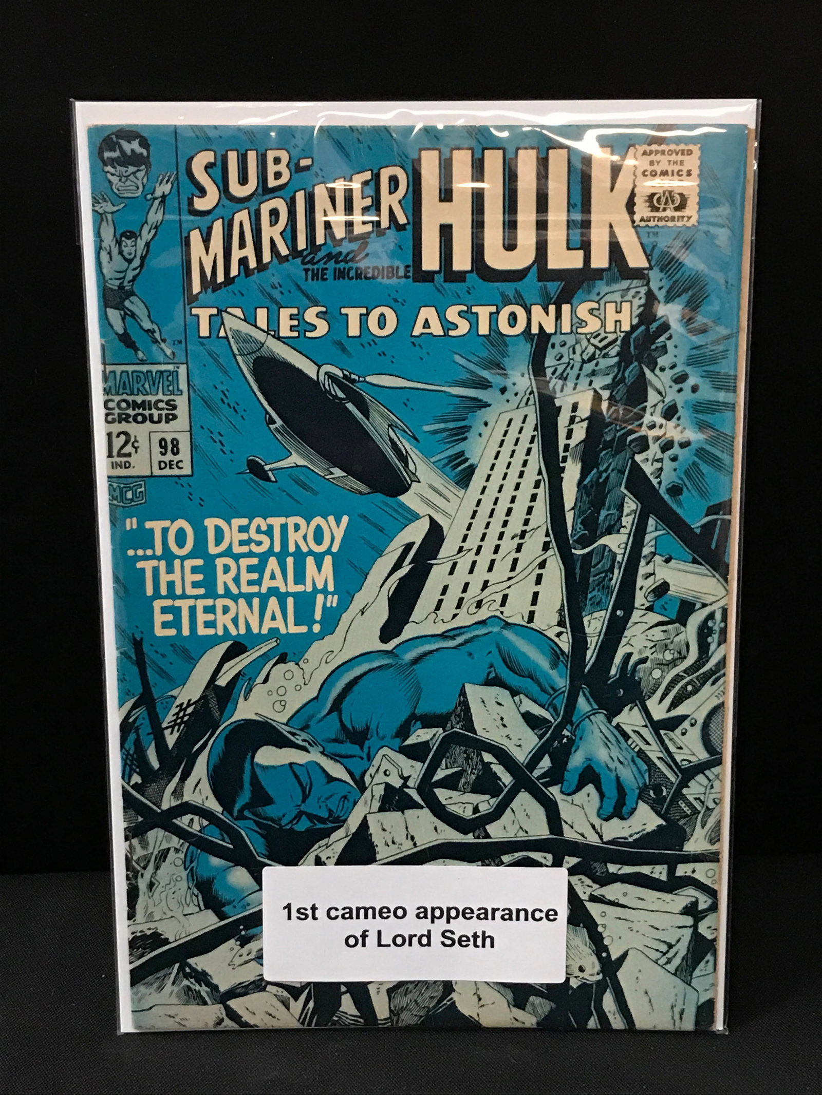 MARVEL COMICS NO.98 TALES TO ASTONISH: Prices are in Canadian dollars