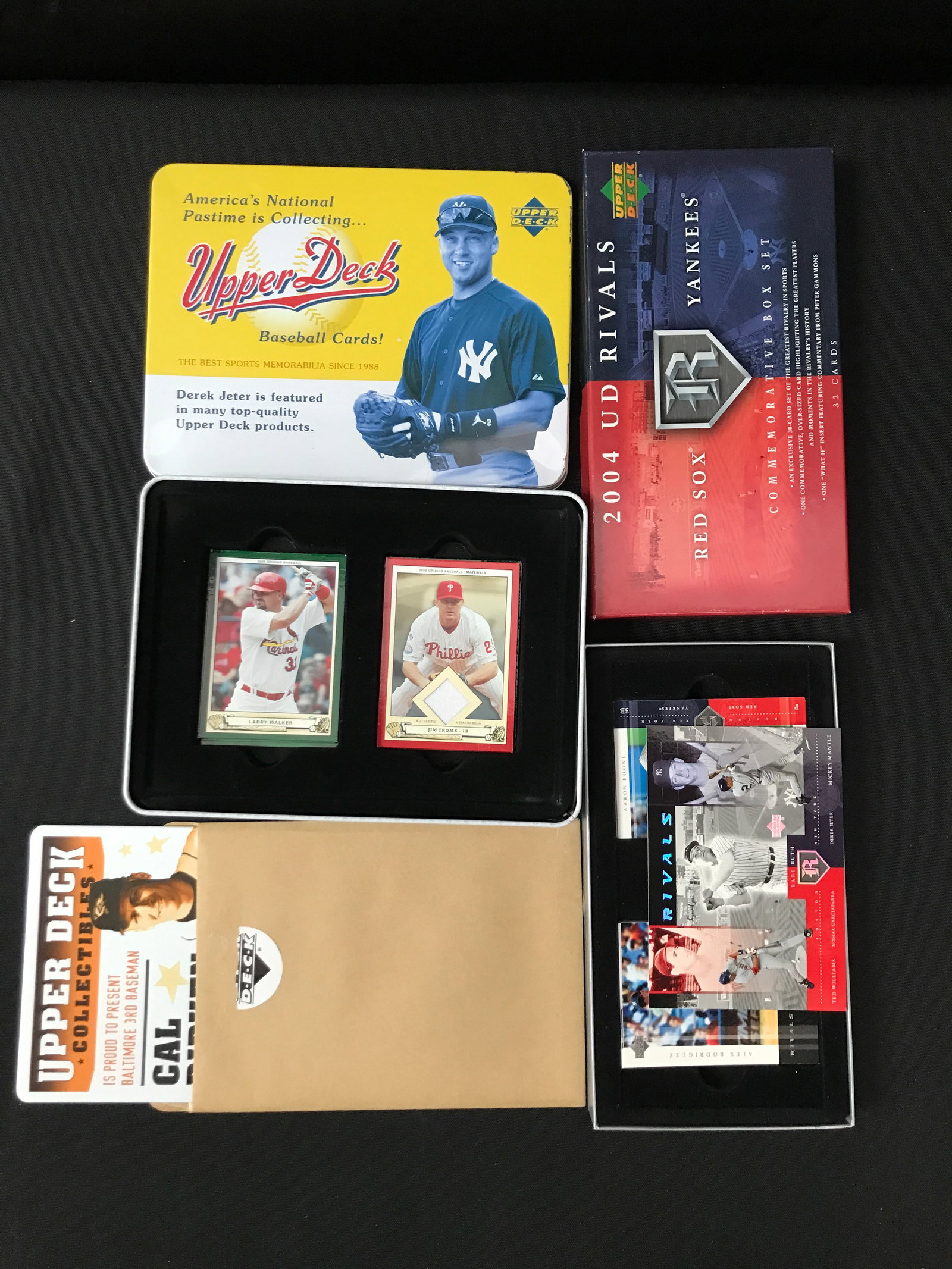 UPPER DECK BASEBALL LIMITED SETS LOT (2004 RIVALS,: Prices are in Canadian dollars