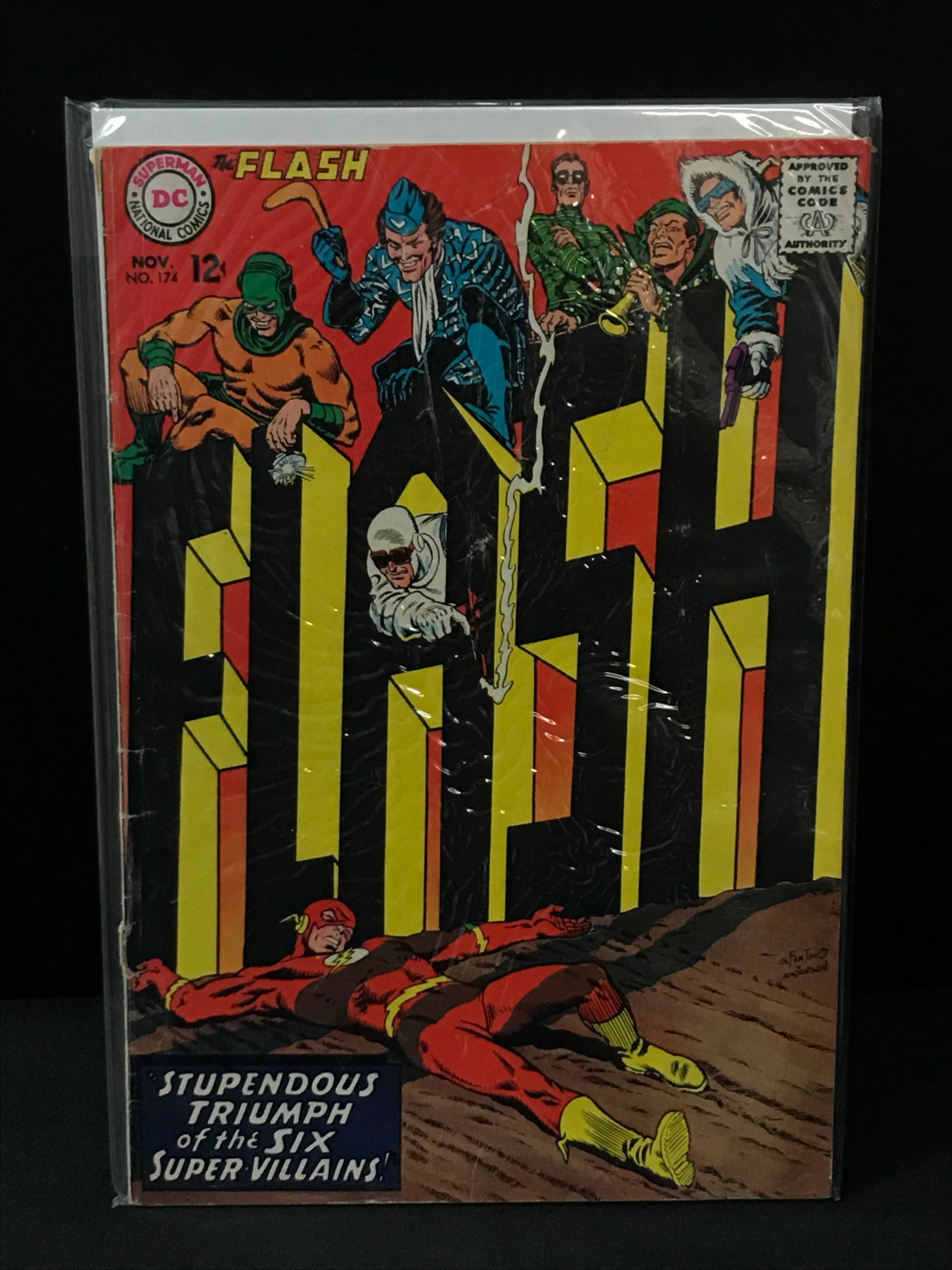 DC COMICS NO.174 THE FLASH (1 of 1)