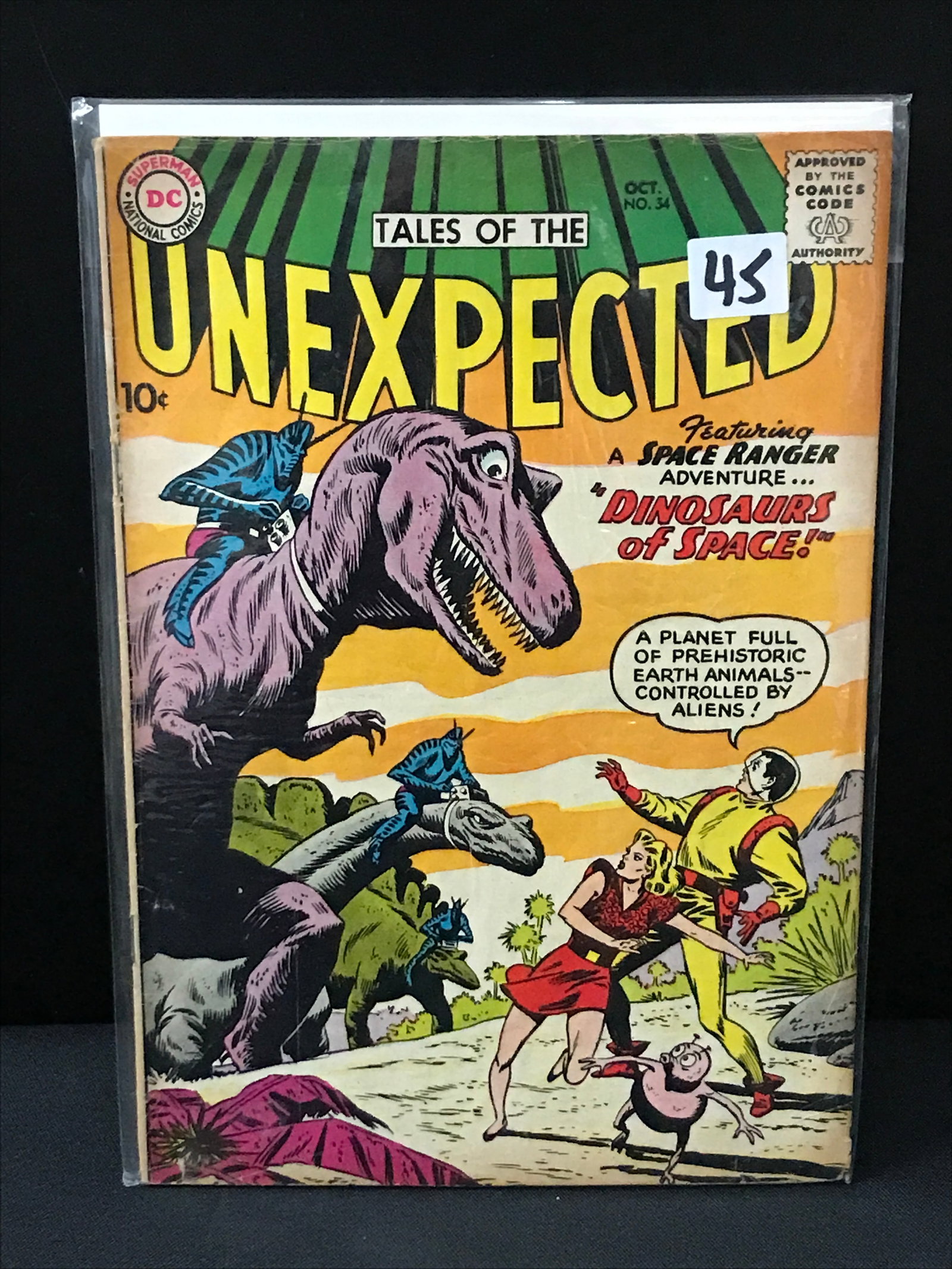 DC COMICS NO.34 TALES OF THE UNEXPECTED (1 of 1)