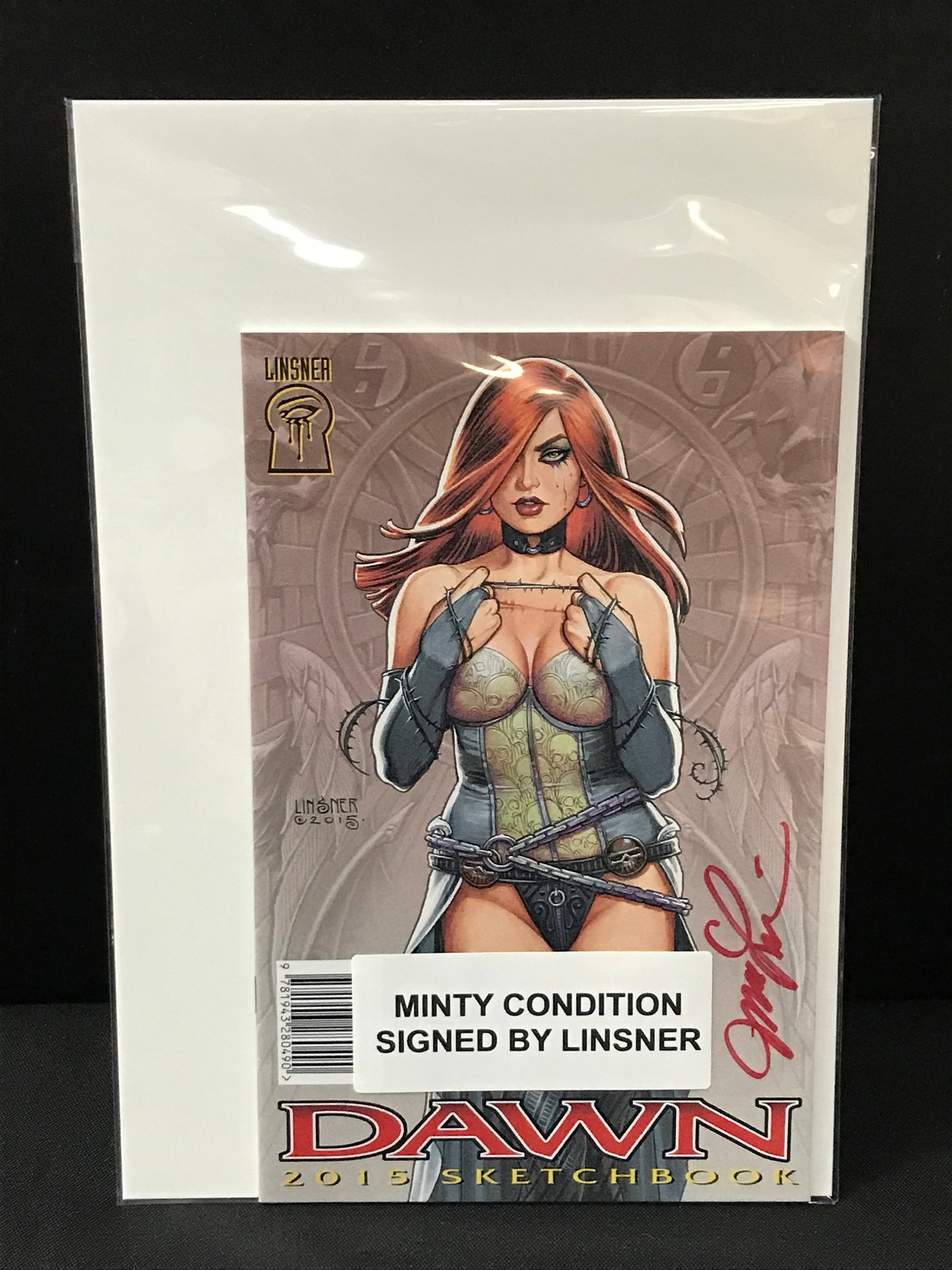 LINSNER SIGNED DAWN MINI COMIC (1 of 1)