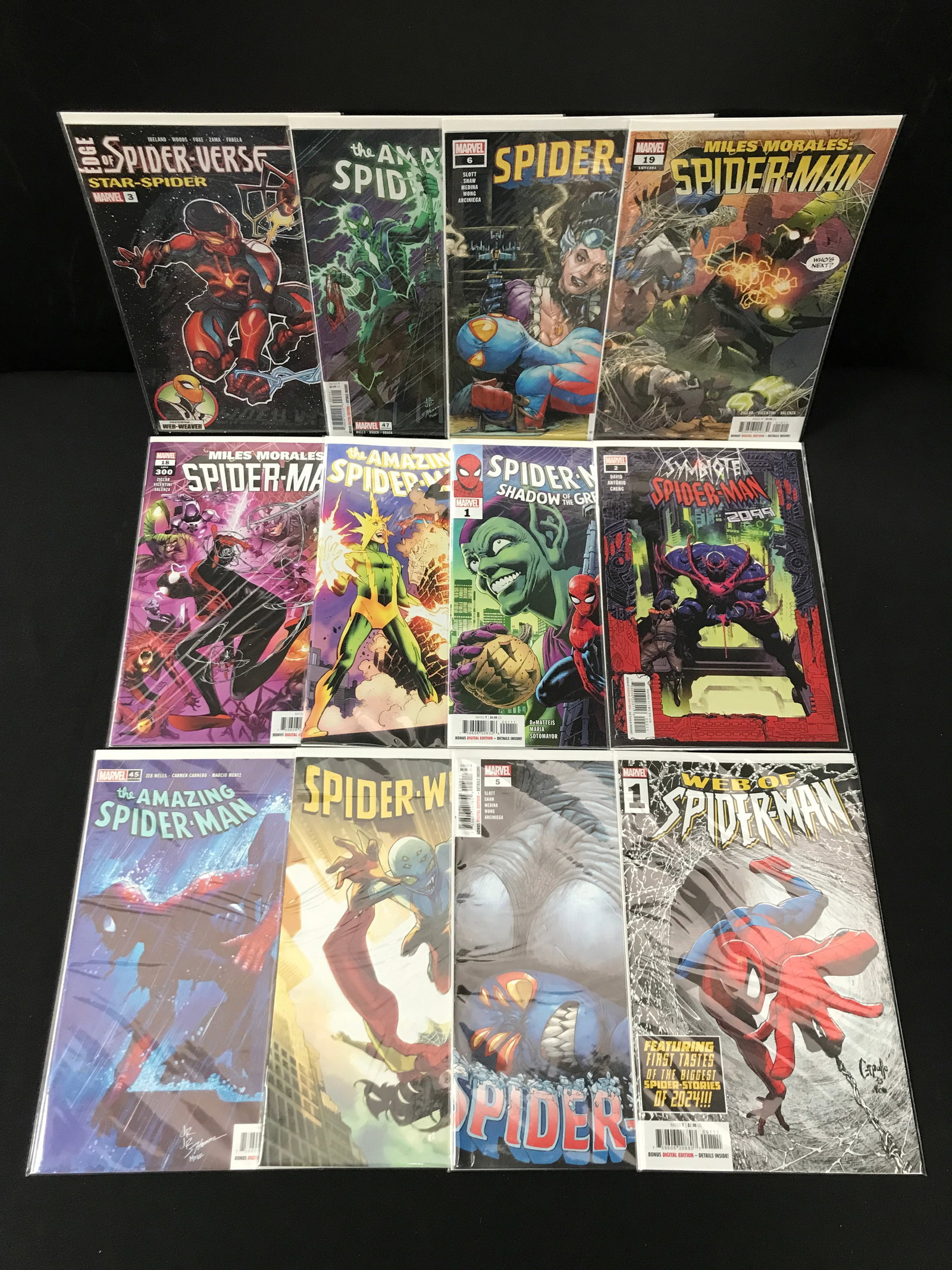 LOT OF 12 SPIDERMAN COMICS (MARVEL COMICS) (1 of 1)