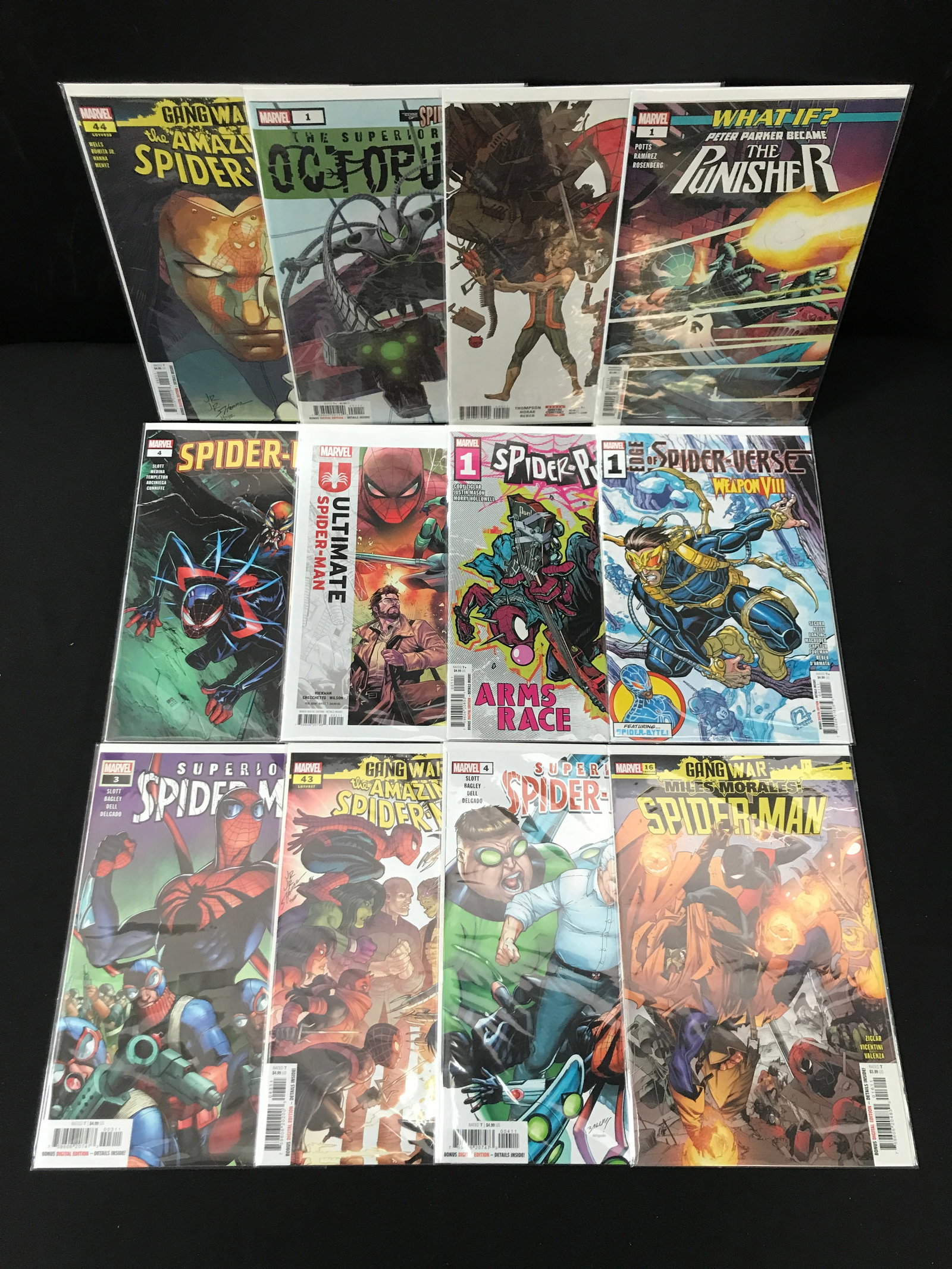 LOT OF 12 SPIDERMAN COMICS (MARVEL COMICS) (1 of 1)