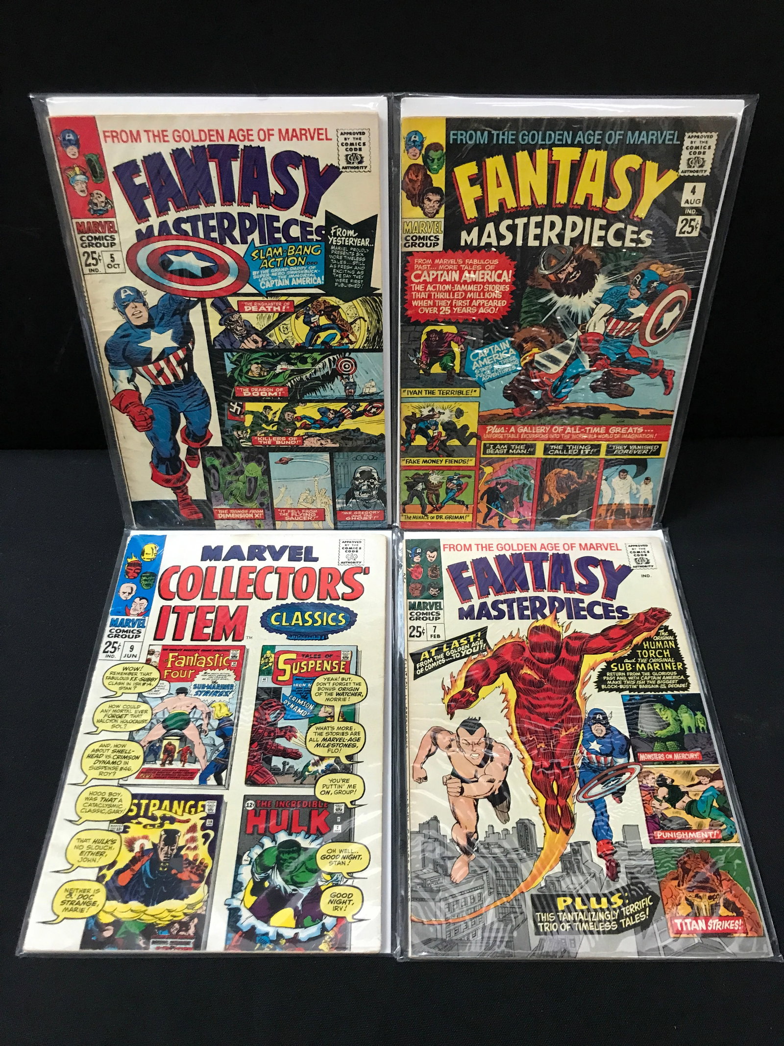 LOT OF 4 COMICS VARIOUS TITLES (1 of 1)
