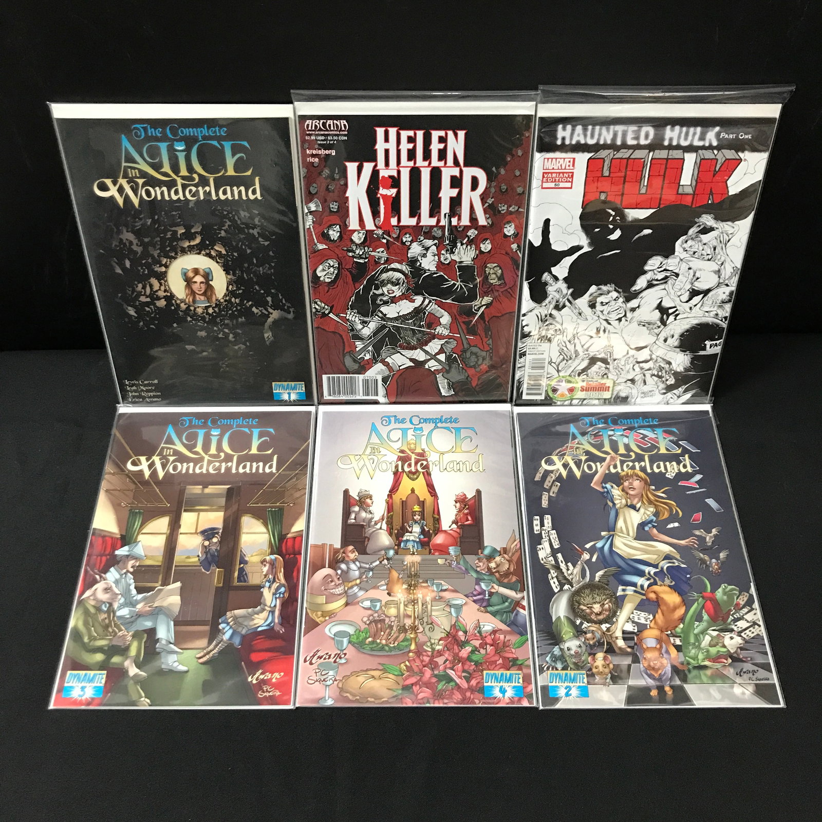 LOT OF 6 MIXED TITLE COMICS - VARIOUS PUBLISHERS: Prices are in Canadian dollars