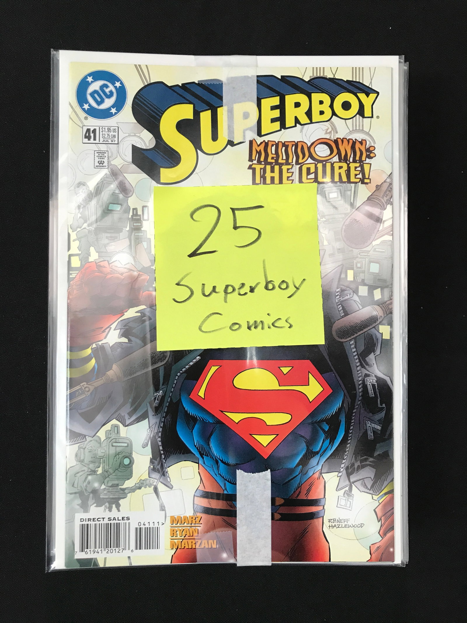 LOT OF 25 SUPERBOY COMICS - DC COMICS (1 of 1)