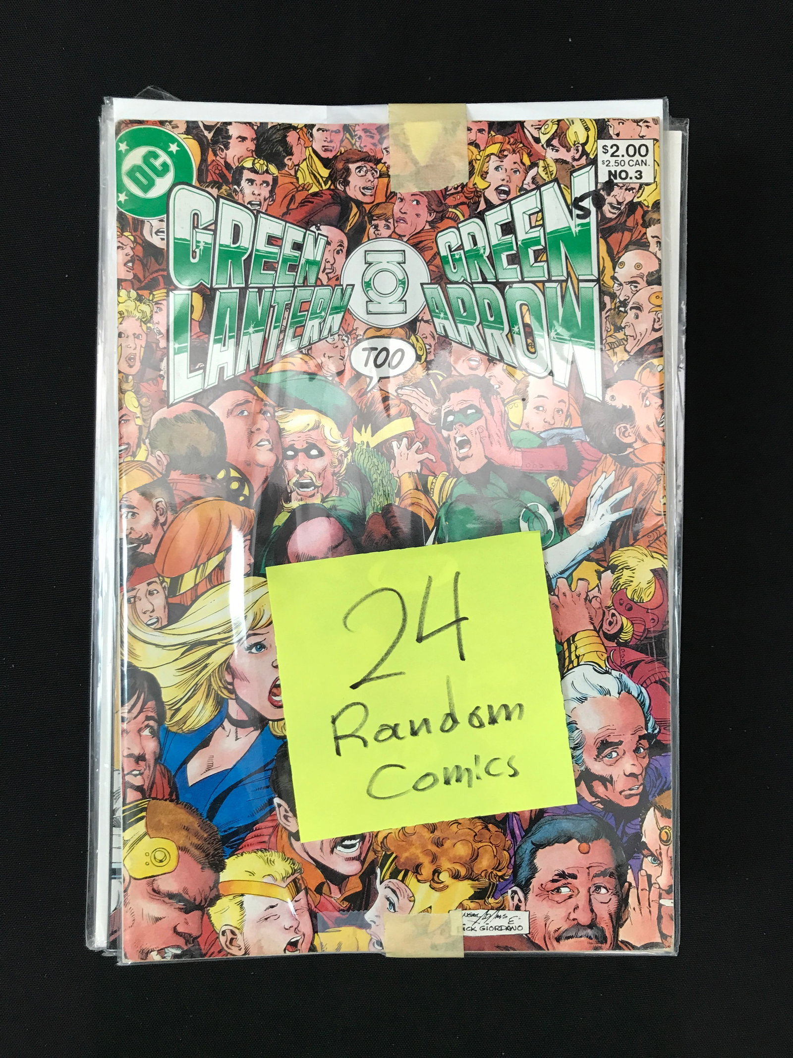 LOT OF 24 MARVEL AND DC COMICS: Prices are in Canadian dollars