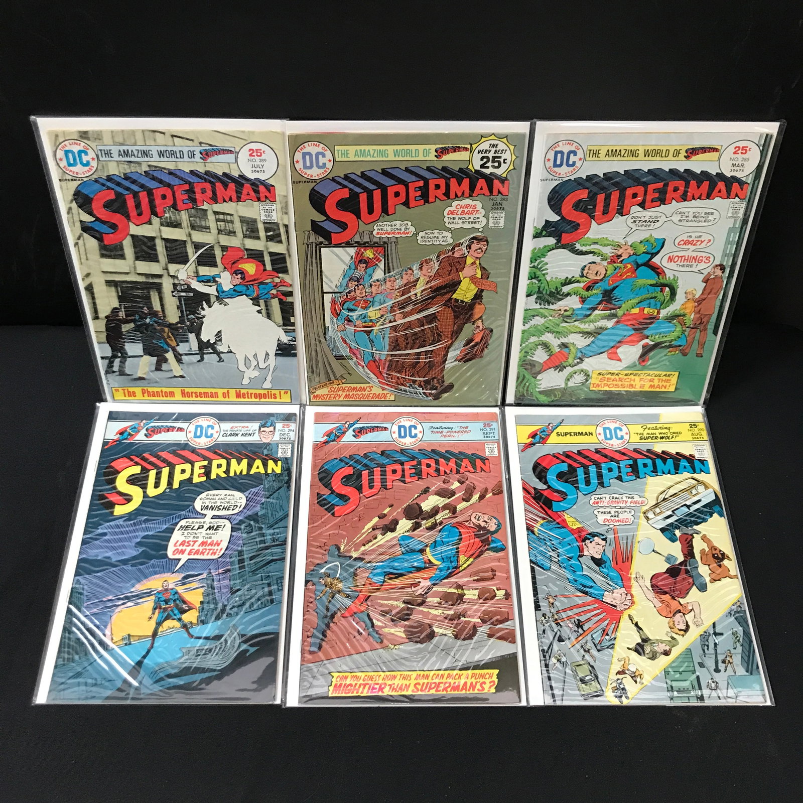LOT OF 6 SUPERMAN COMICS - DC COMICS (1 of 1)