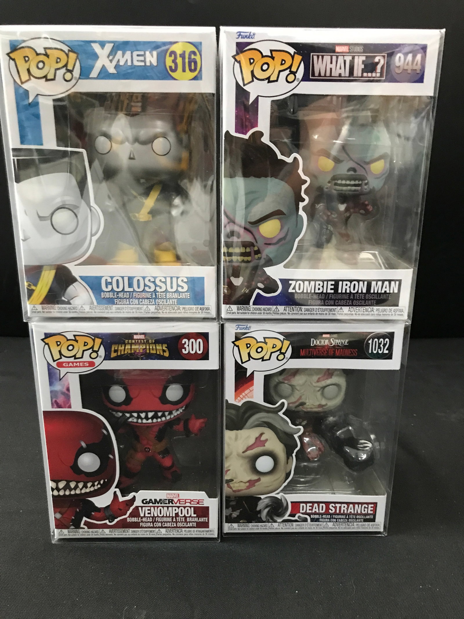 LOT OF 4 FUNKO POPS IN ORIGINAL PACKAGING (1 of 1)