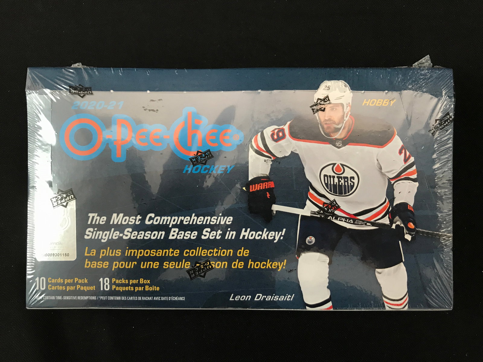 2020-21 UPPER DECK OPC HOCKEY SEALED TRADING CARDS BOX: Prices are in Canadian dollars