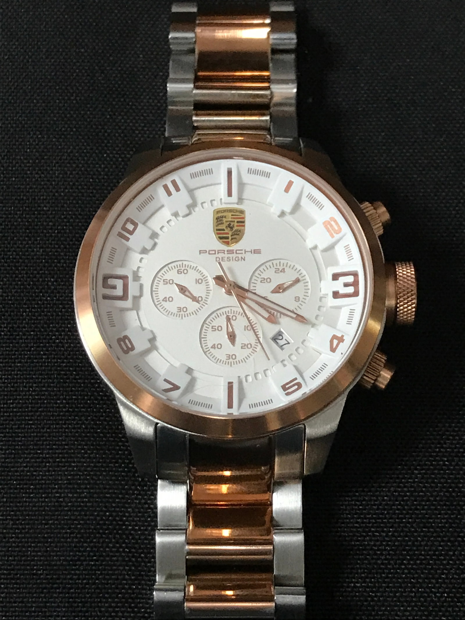 WORKING MENS PORCHE WRIST WATCH: Prices are in Canadian dollars