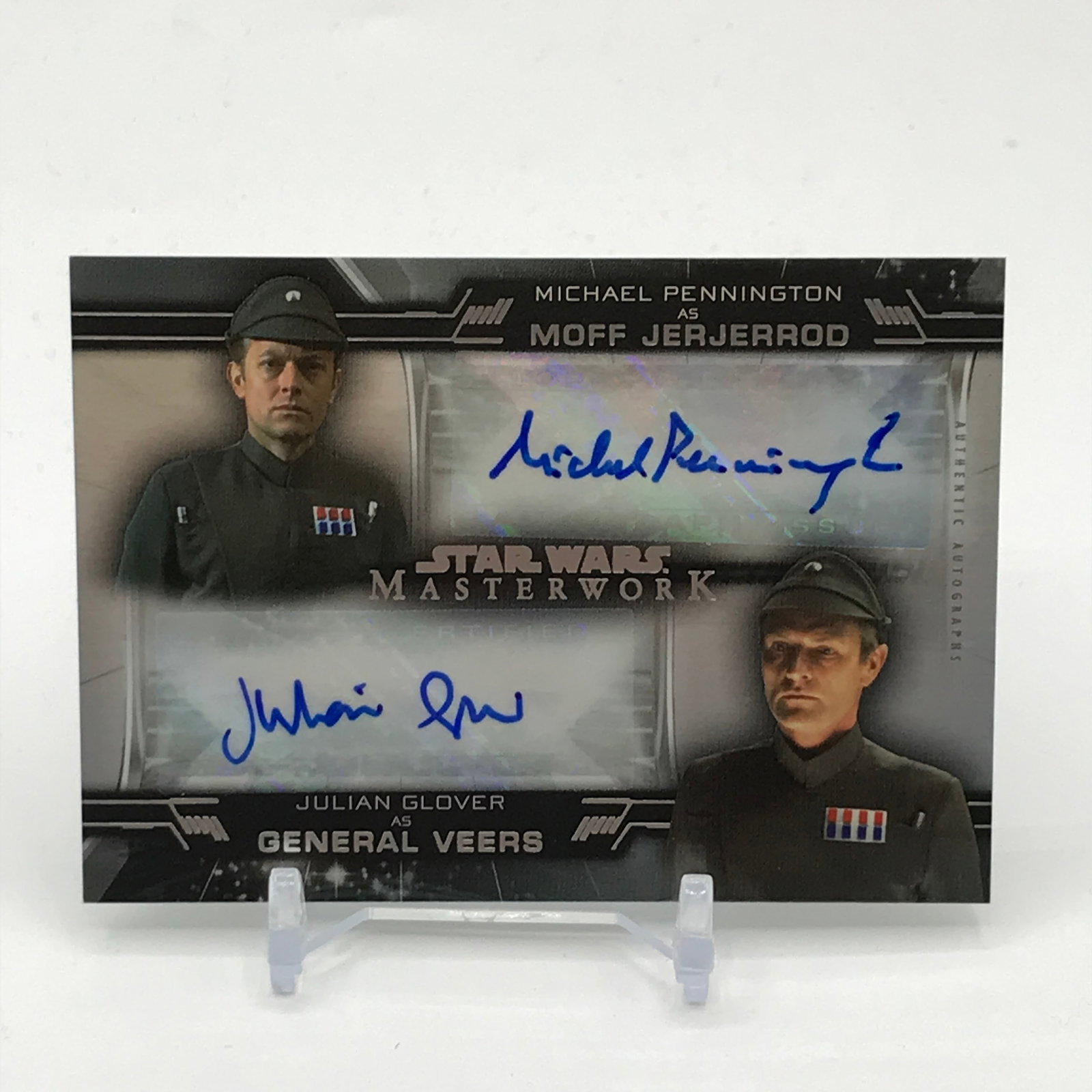 TOPPS STAR WARS MASTERWORK DUAL SIGNED STAR WARS TRADING CARD 25/50: Prices are in Canadian dollars