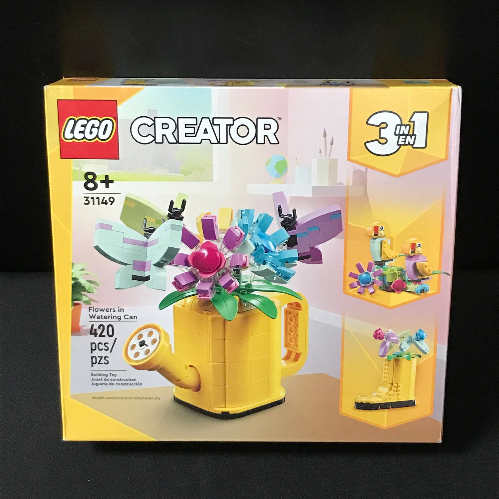 LEGO CREATOR #31149 FLOWERS IN WATERING CAN IN ORIGINAL PACKAGING: Prices are in Canadian dollars