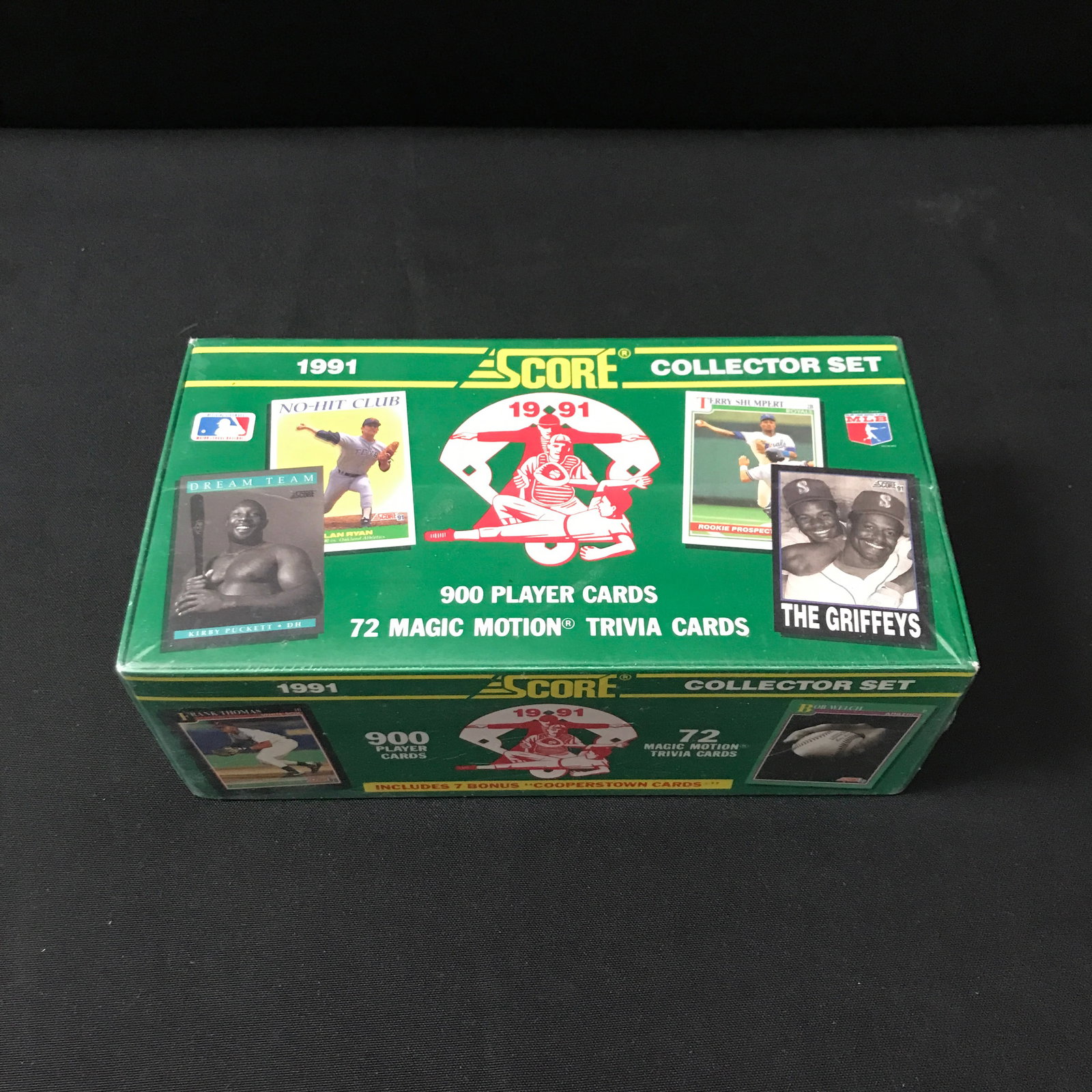 1991 SCORE MLB TRADING CARD BOX: Prices are in Canadian dollars