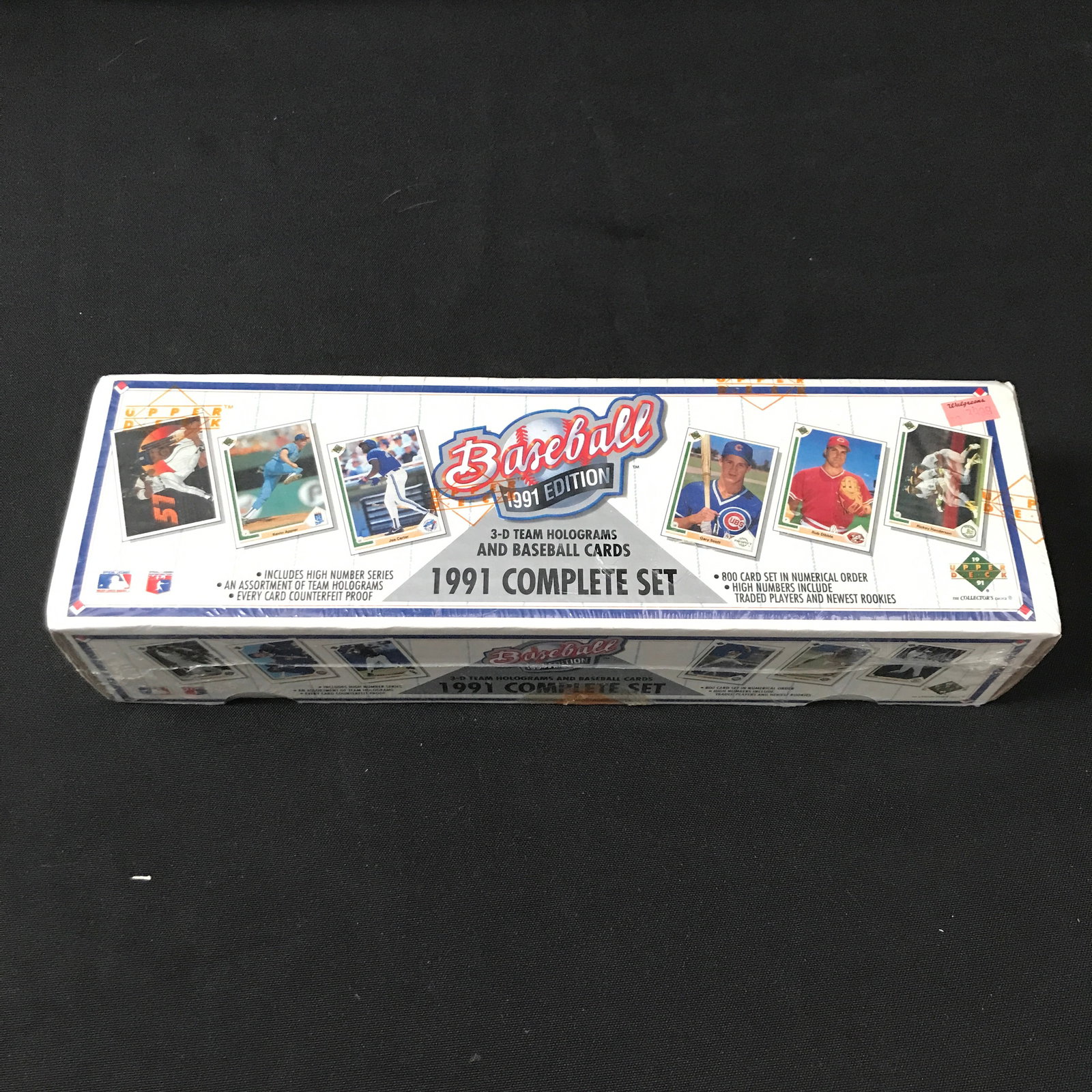 1991 UPPER DECK BASEBALL SEALED TRADING CARD BOX: Prices are in Canadian dollars