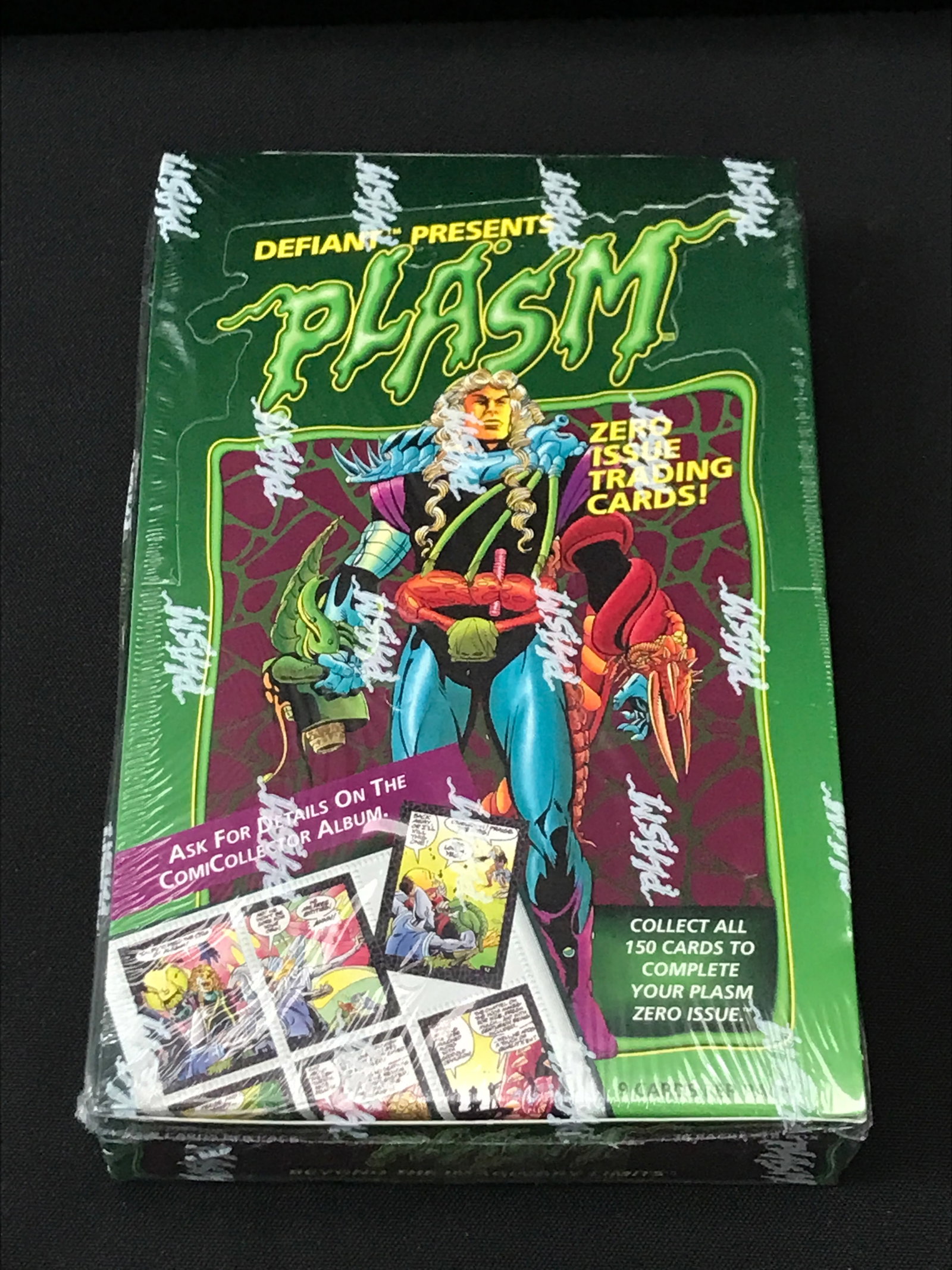 DEFIANT PRESENTS PLASM TRADING CARD SEALED BOX (1 of 1)