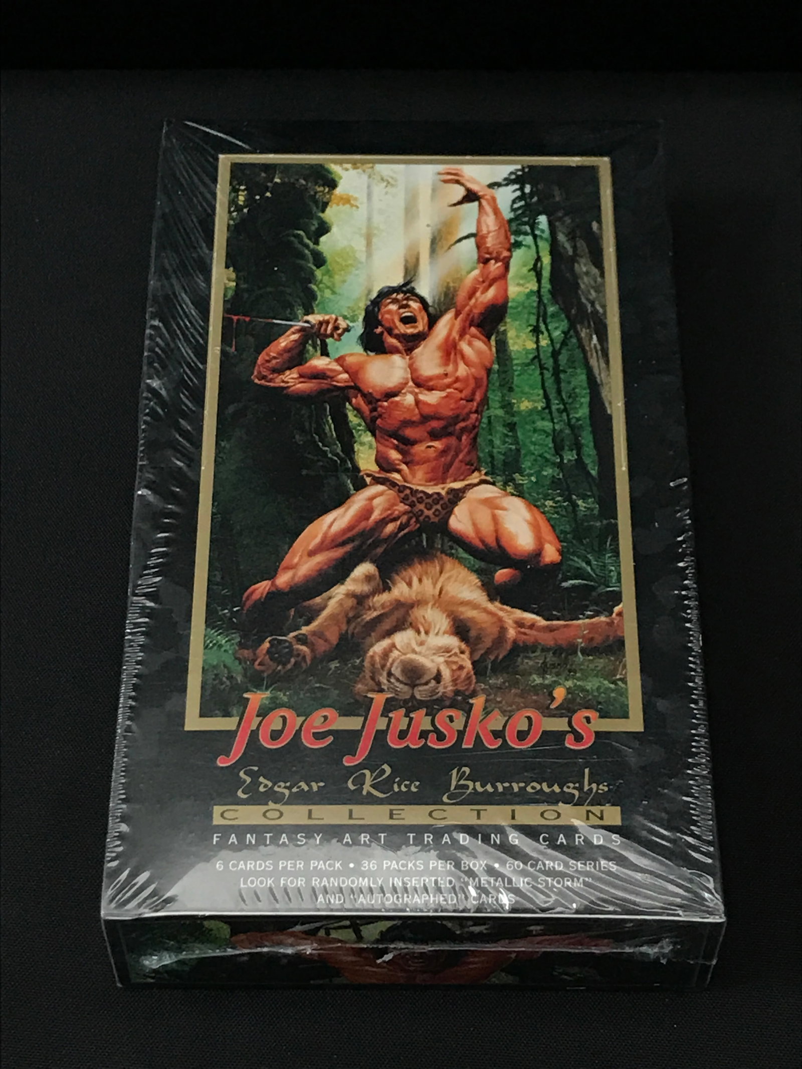 JOE JUSKO'S EDGAR RICE BURROUGHS COLLECTION SEALED TRADING CARD BOX: Prices are in Canadian dollars