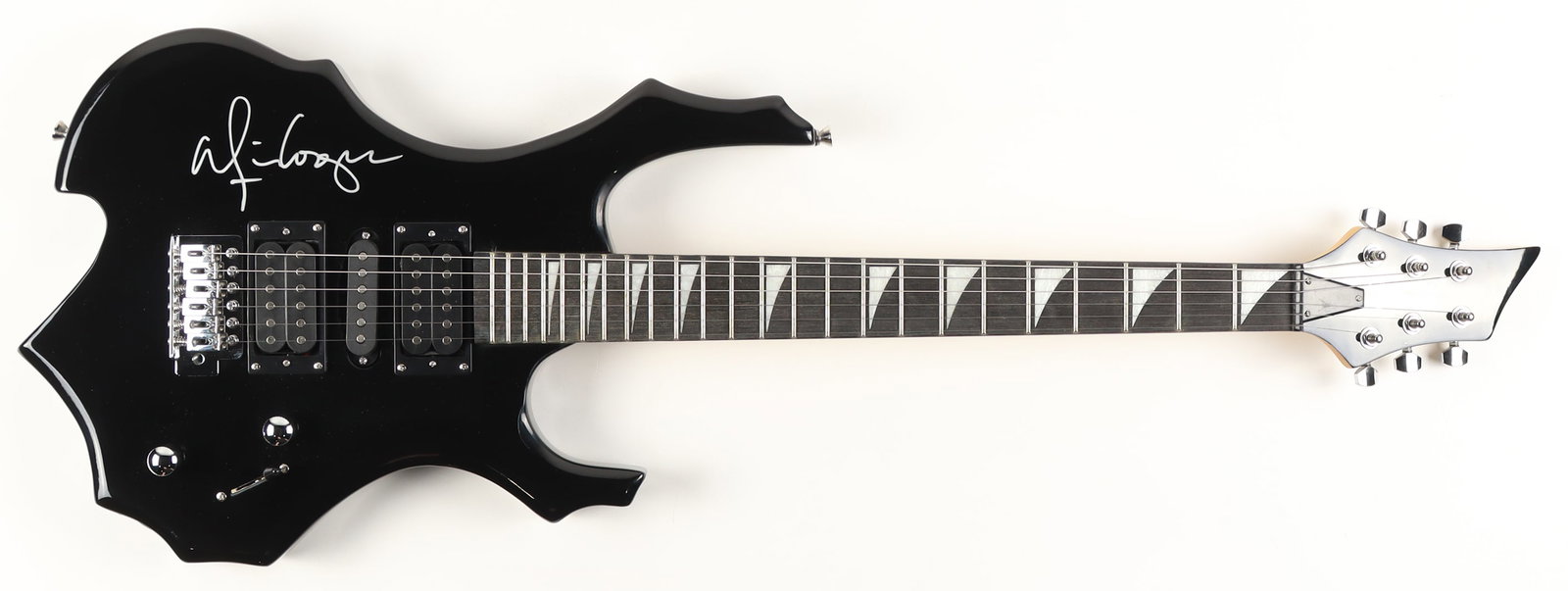 ALICE COOPER SIGNED ELECTRIC GUITAR - BECKETT COA (1 of 4)