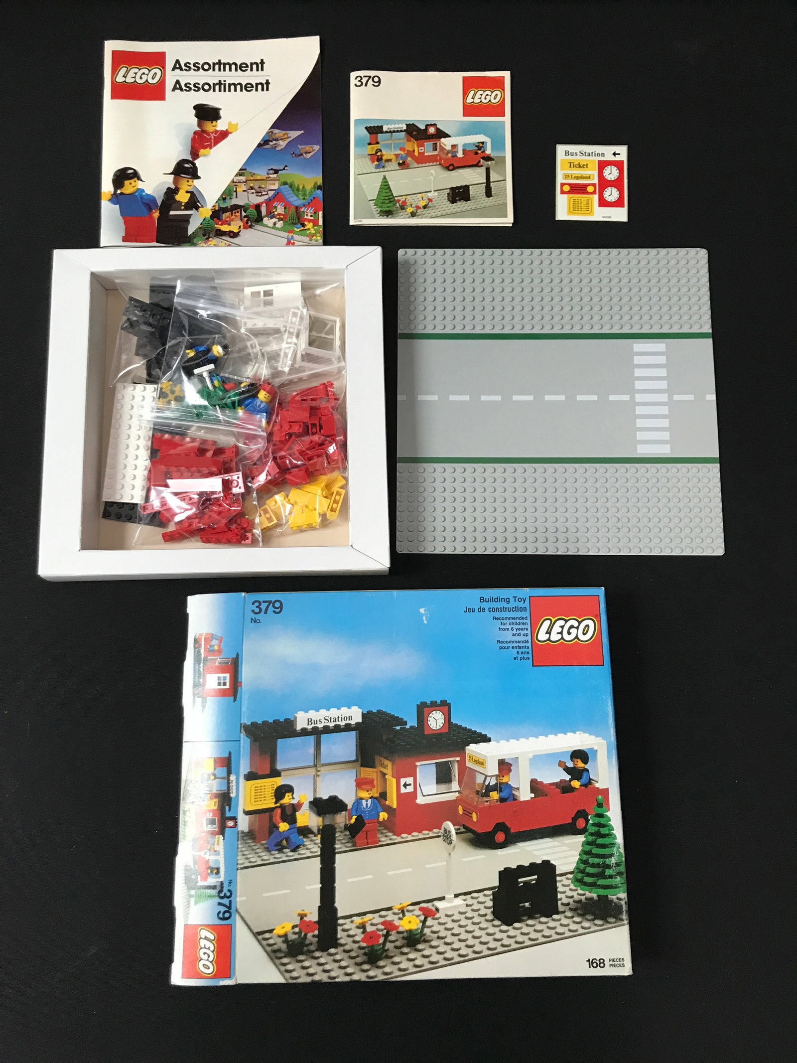 COMPLETE LEGO 379 BUILDING TOY WITH ORIGINAL BOX AND INSTRUCTIONS (1 of 1)