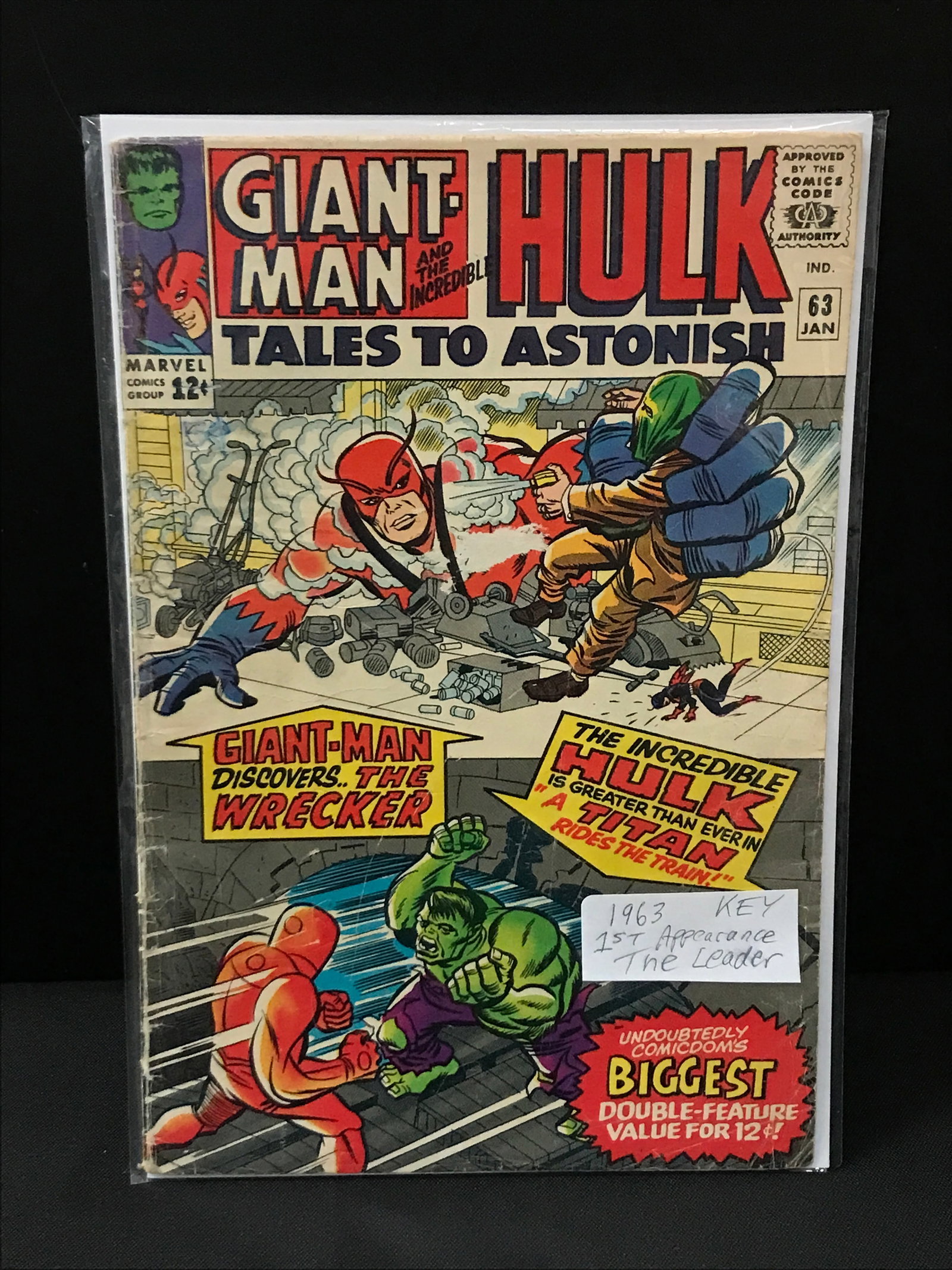 TALES TO ASTONISH #63 (1963) 1ST APP OF THE LEADER - MARVEL COMICS: Prices are in Canadian dollars