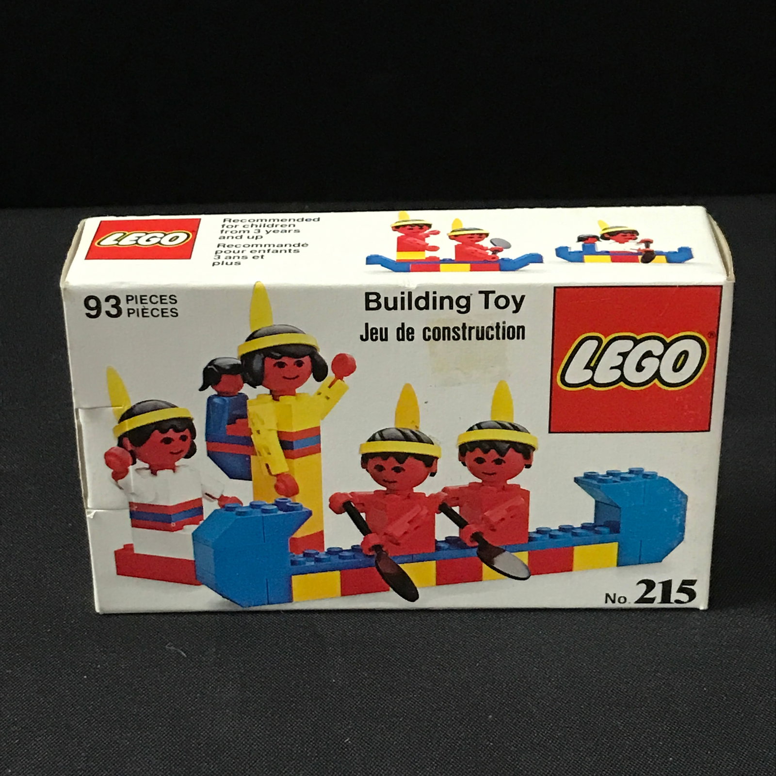 COMPLETE LEGO 215 BUILDING TOY IN ORIGINAL PACKAGING: Prices are in Canadian dollars
