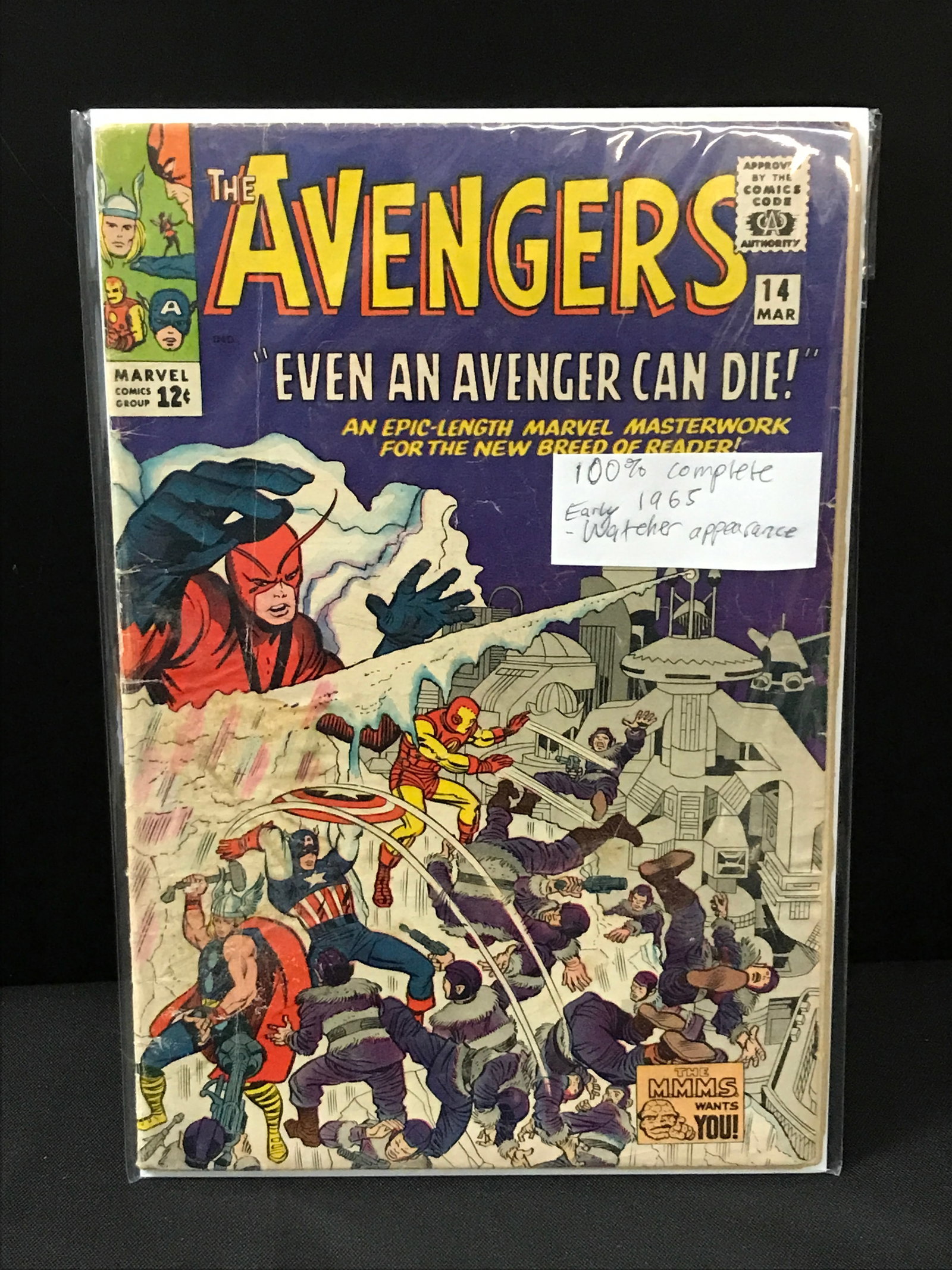 THE AVENGERS #14 (1965) - MARVEL COMICS: Prices are in Canadian dollars