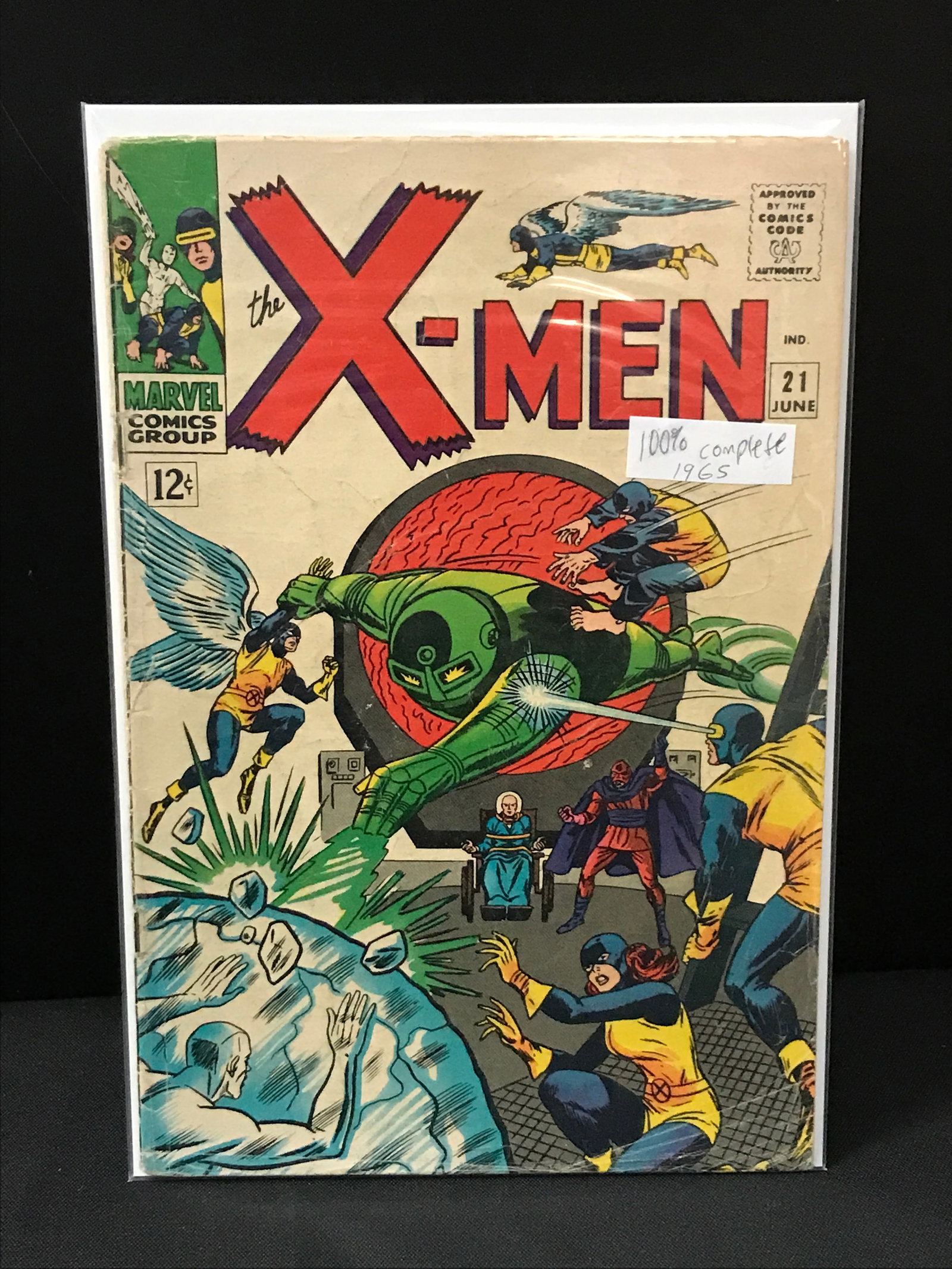 THE X-MEN #21 (1965) 100% COMPLETE - MARVEL COMICS (1 of 1)