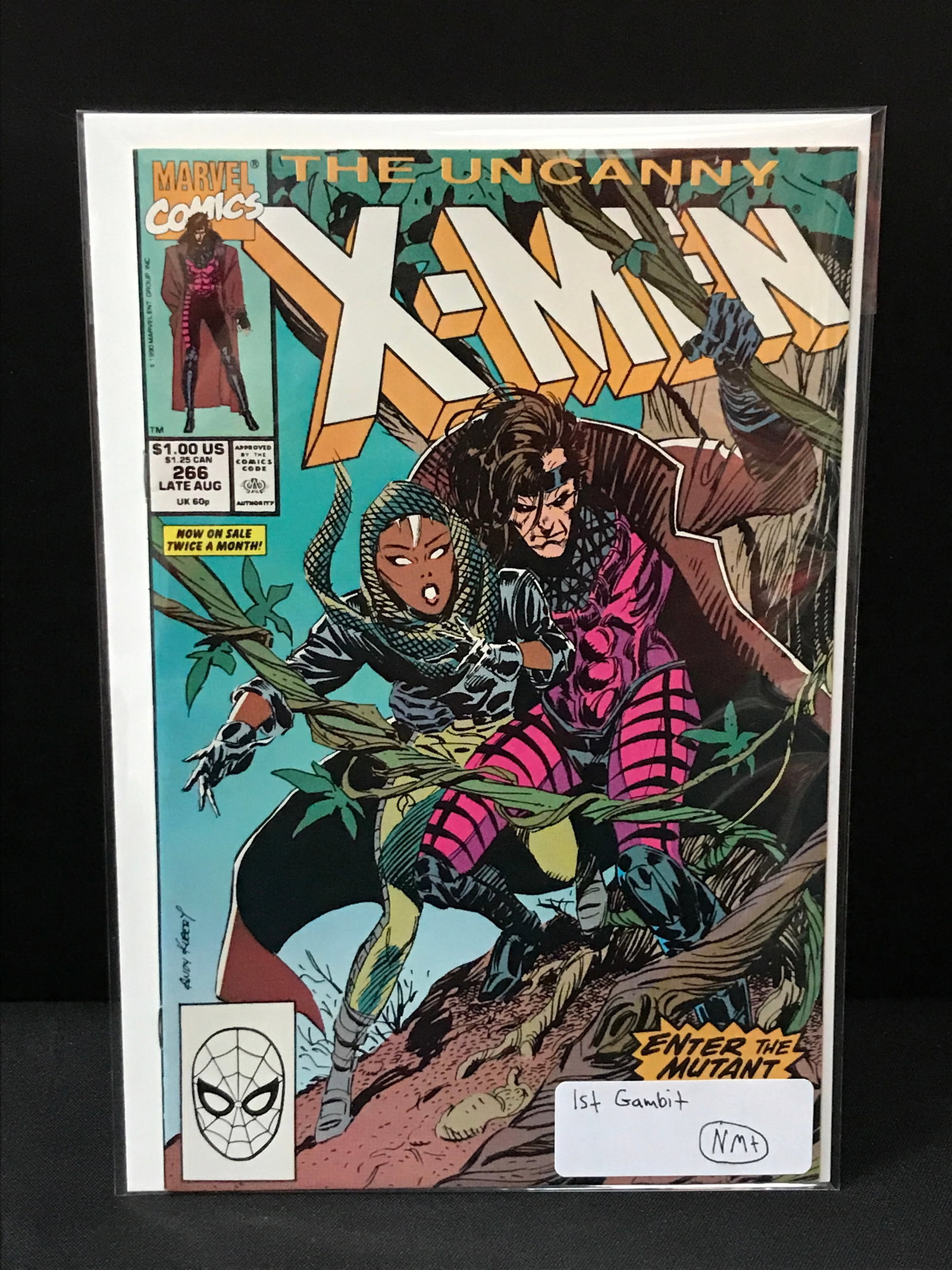 THE UNCANNY X-MEN #266 1ST GAMBIT - MARVEL COMICS: Prices are in Canadian dollars