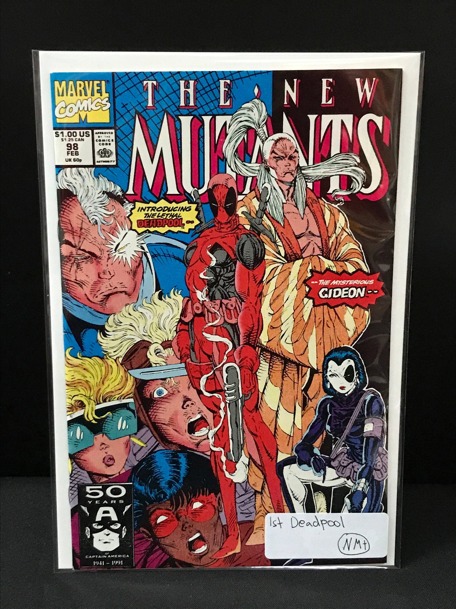 THE NEW MUTANTS #98 1ST DEADPOOL - MARVEL COMICS: Prices are in Canadian dollars